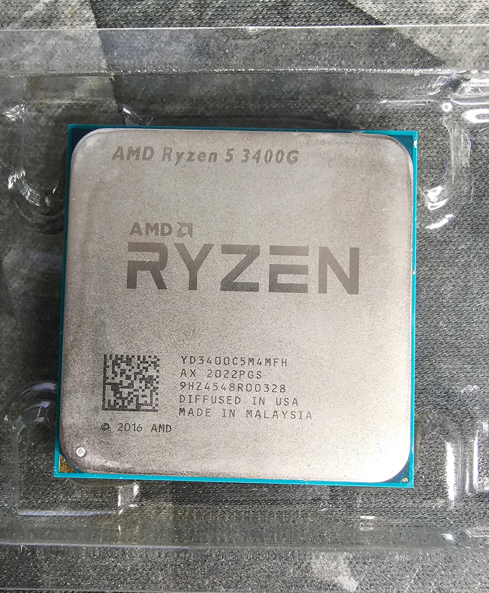 AMD Ryzen 5 3400G