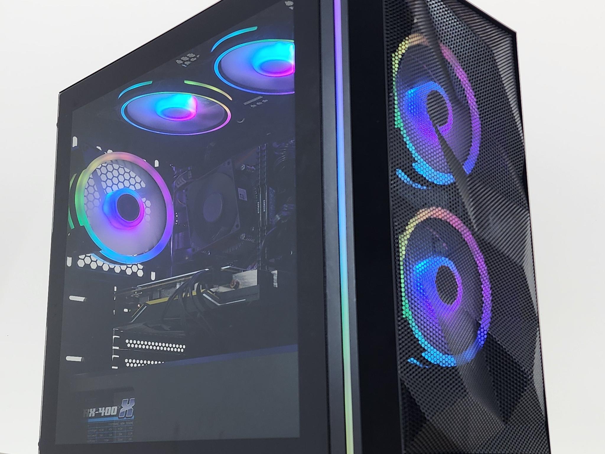 Gaming PC i7-7700 16GB RAM 256GB SSD+1TB HDD RX 5500 XT 4GB Windows 11 Computer