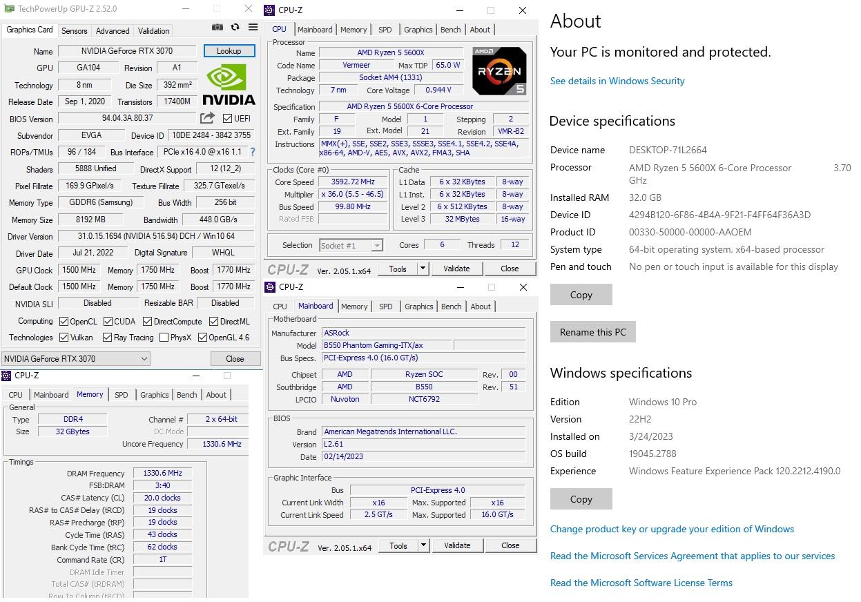 ITX PC on Sale! Ryzen 5 5600X, RTX 3070, 32GB DDR4-3200, 2TB SSD NVMe