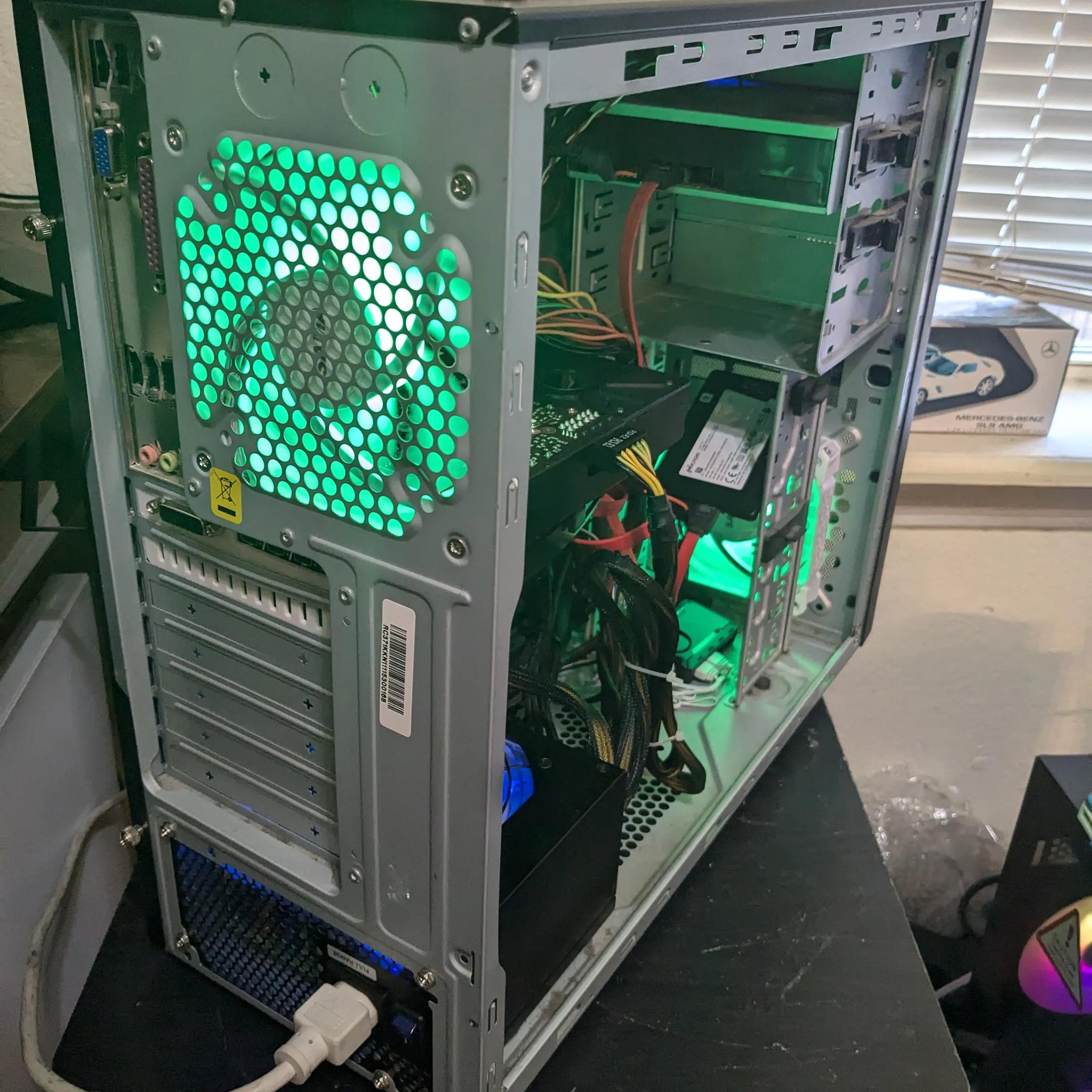 90 FPS Fortnite | 180 Day Warranty | RGB, WiFi, Xeon E3 (i7-2600S), GTX 970, 512GB SSD, Win10