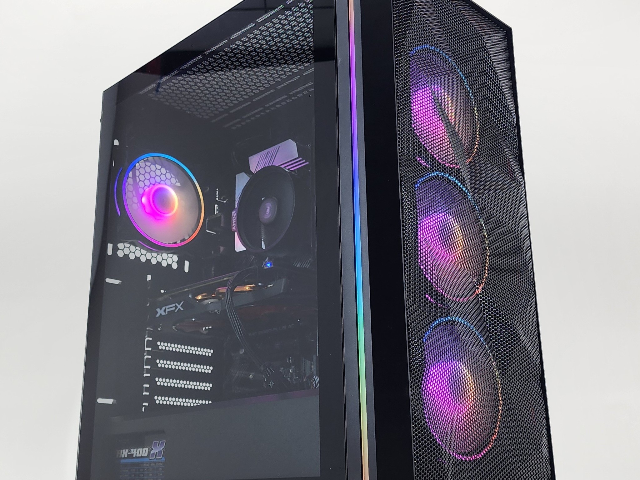 Gaming PC Ryzen 5 5600X 16GB RAM 256GB SSD RX 580 8GB Windows 11 Computer