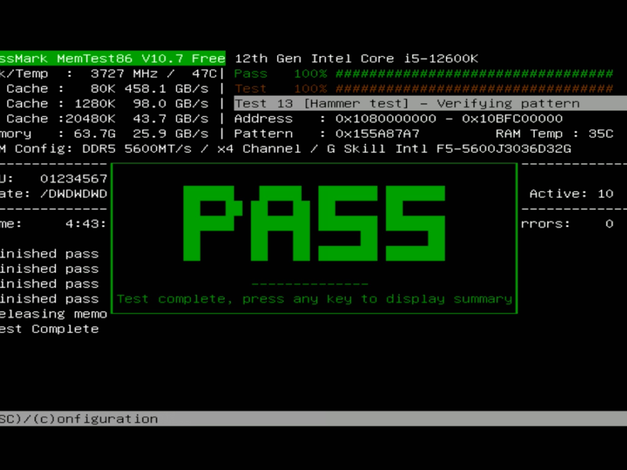 G.Skill Ripjaws S5 DDR5-5600 CL30-36-36-89 64GB (2x32GB)