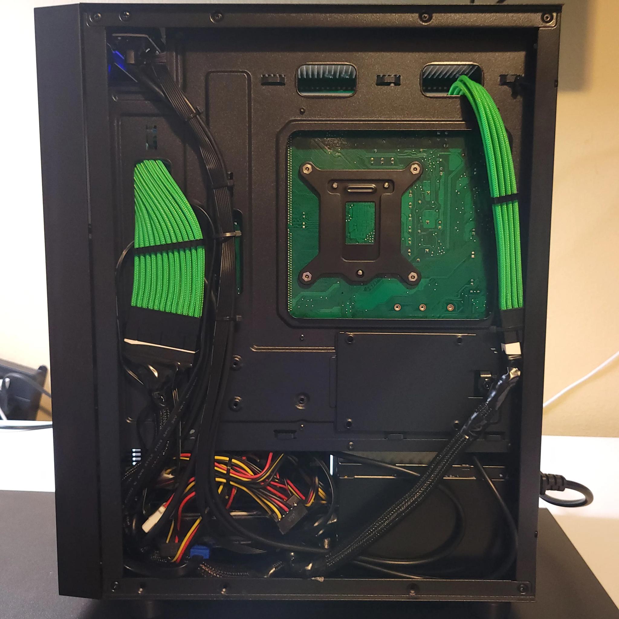 Black & Green Budget Build