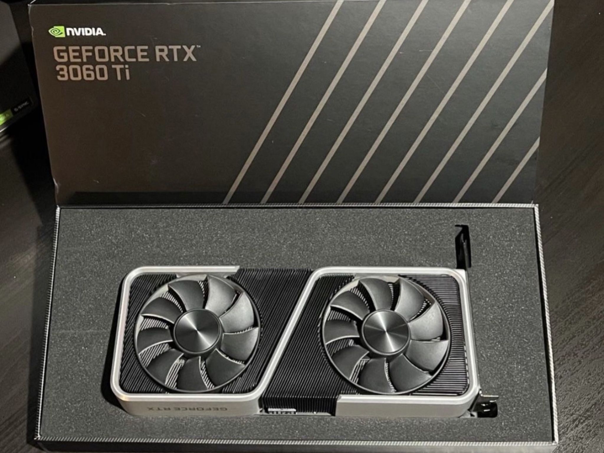 GeForce NVIDIA RTX 3060 Ti Founders Edition 8GB GDDR6 Graphics Card