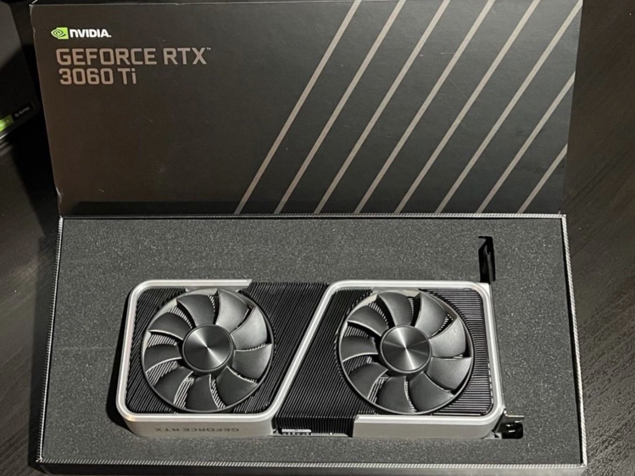 GeForce NVIDIA RTX 3060 Ti Founders Edition 8GB GDDR6 Graphics Card