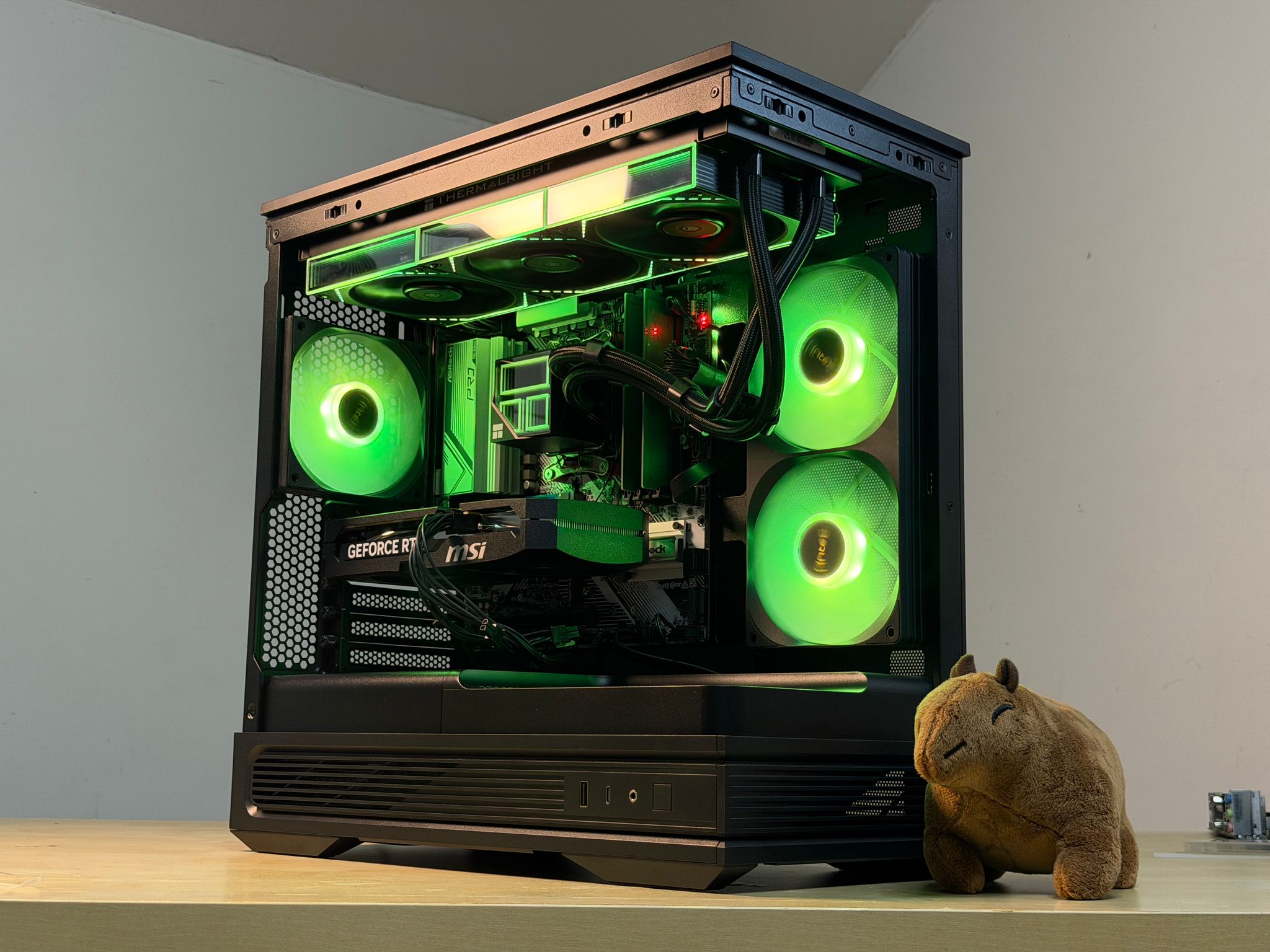 FREE SHIP | Ryzen 5 9600x | RTX 5060 TI | 16gb DDR5 | 1TB NVME SSD | 🖤 Black Gaming PC 🖤 Wifi+Bt