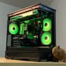 FREE SHIP | Ryzen 5 9600x | RTX 5060 TI | 16gb DDR5 | 1TB NVME SSD | 🖤 Black Gaming PC 🖤 Wifi+Bt