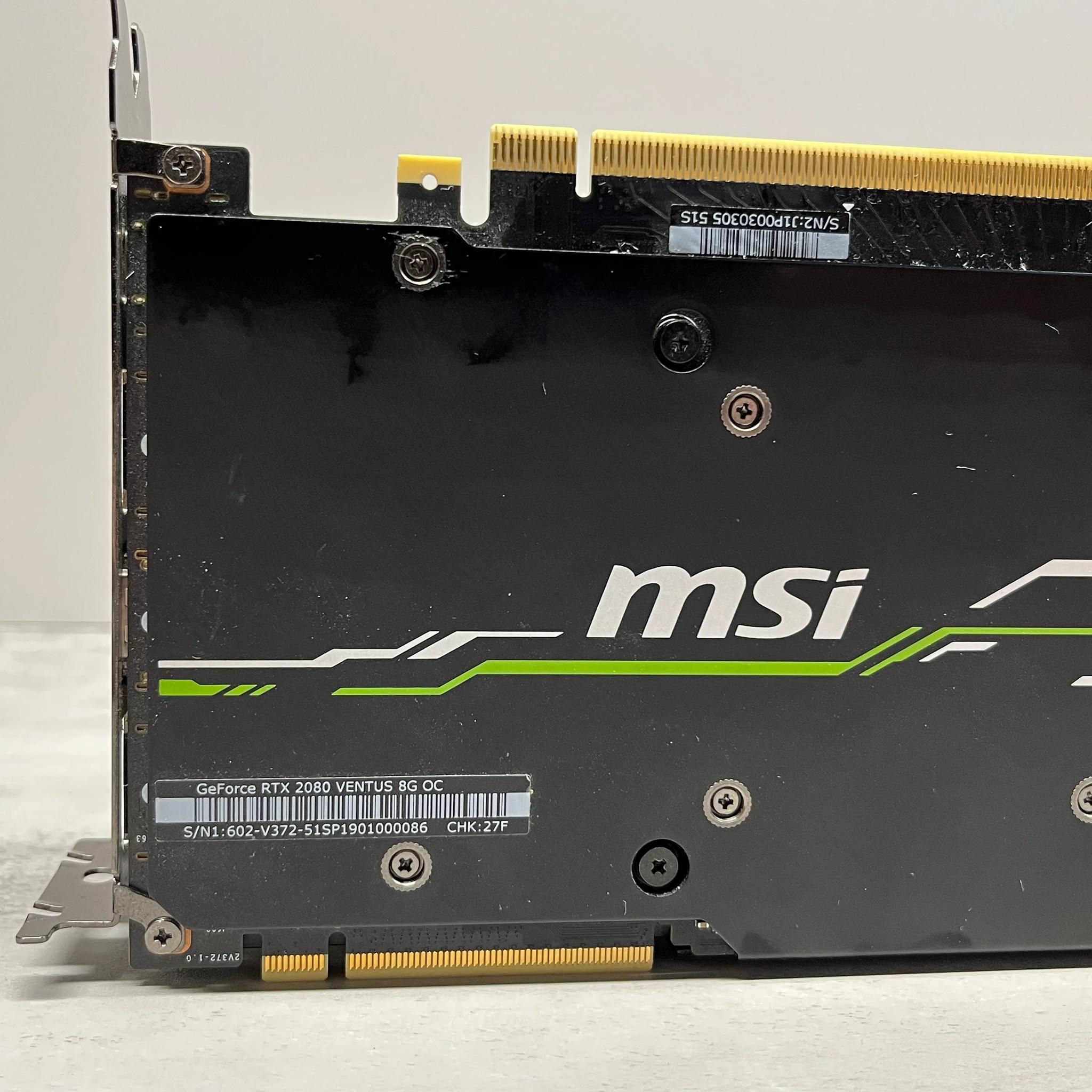 GeForce RTX 2080 VENTUS 8G OC
