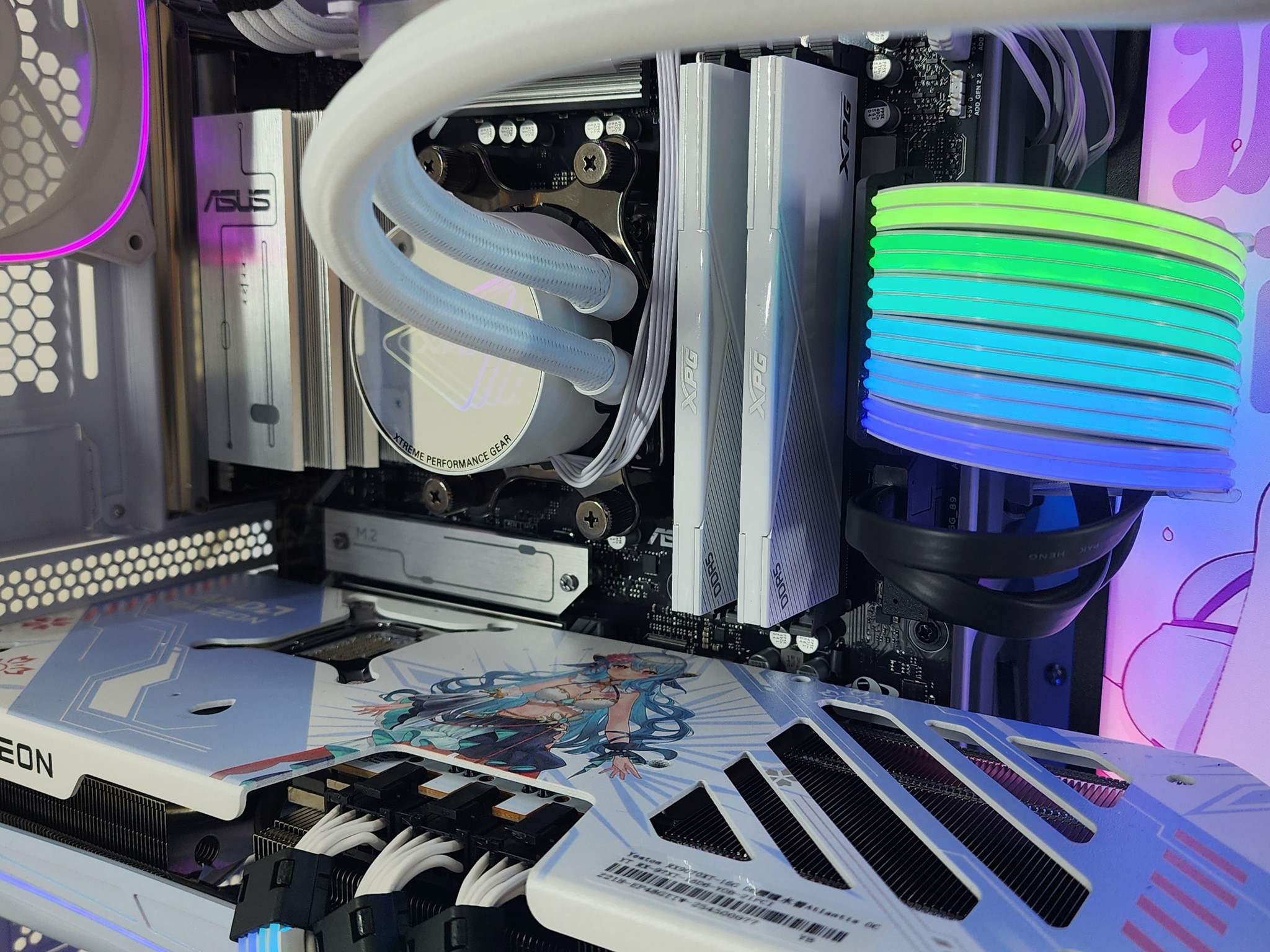 Gaming PC Ryzen 7 7800X3D 32GB RAM 2TB SSD RX 9070 XT 16GB Windows 11 Computer