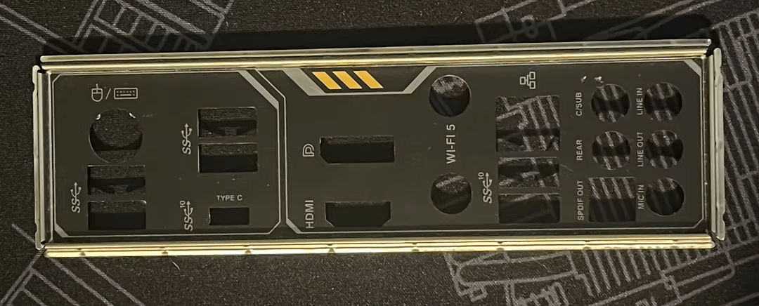 Used ASUS TUF Gaming x570 Plus WiFi