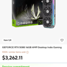 ZOTAC GAMING GeForce RTX 5080 AMP Extreme INFINITY ULTRA