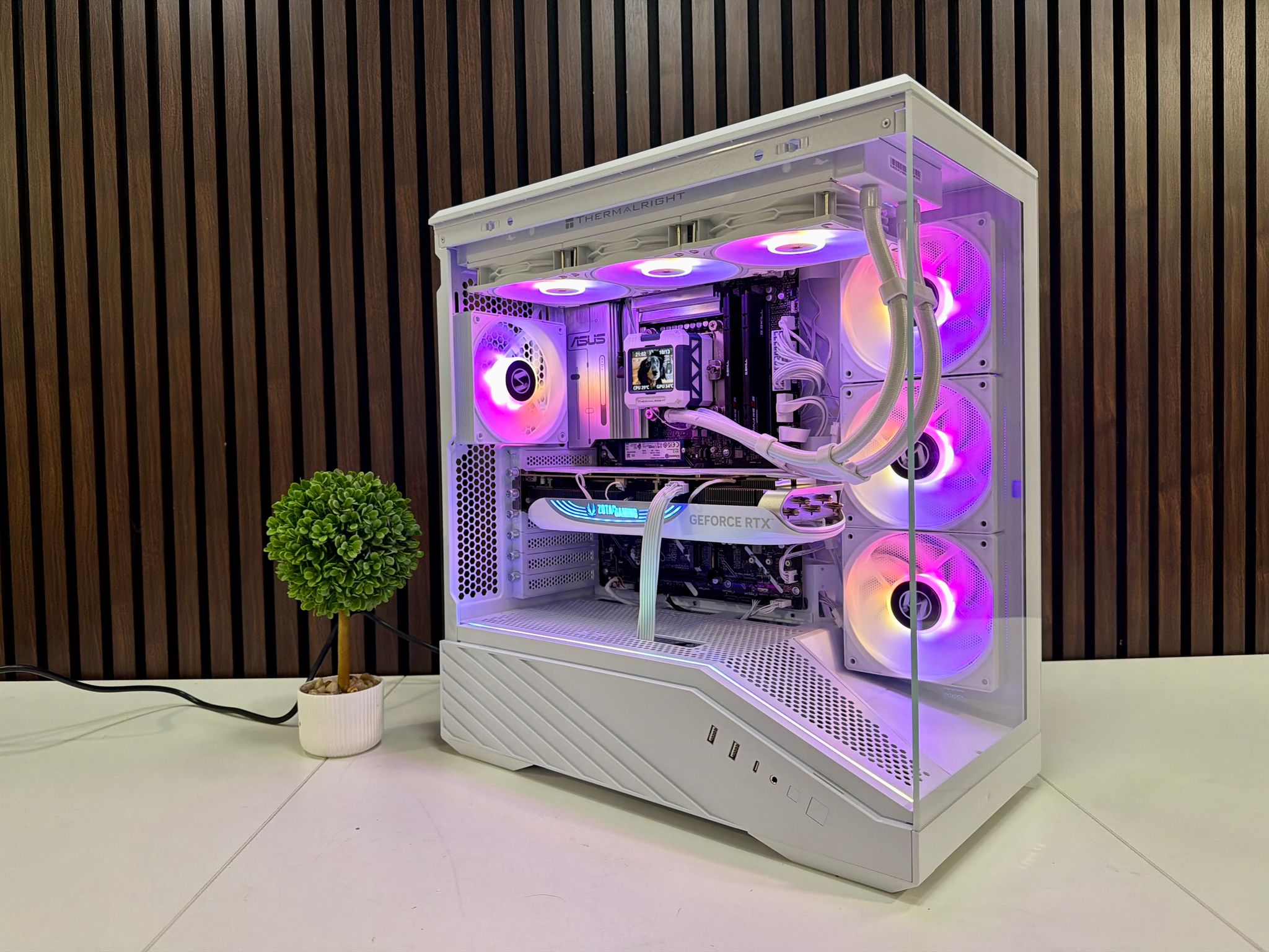 RTX 4080 | Intel Ultra 9 285k | 32GB DDR5 | 2TB M.2 | 1000 Watt Gold PSU | LCD AIO