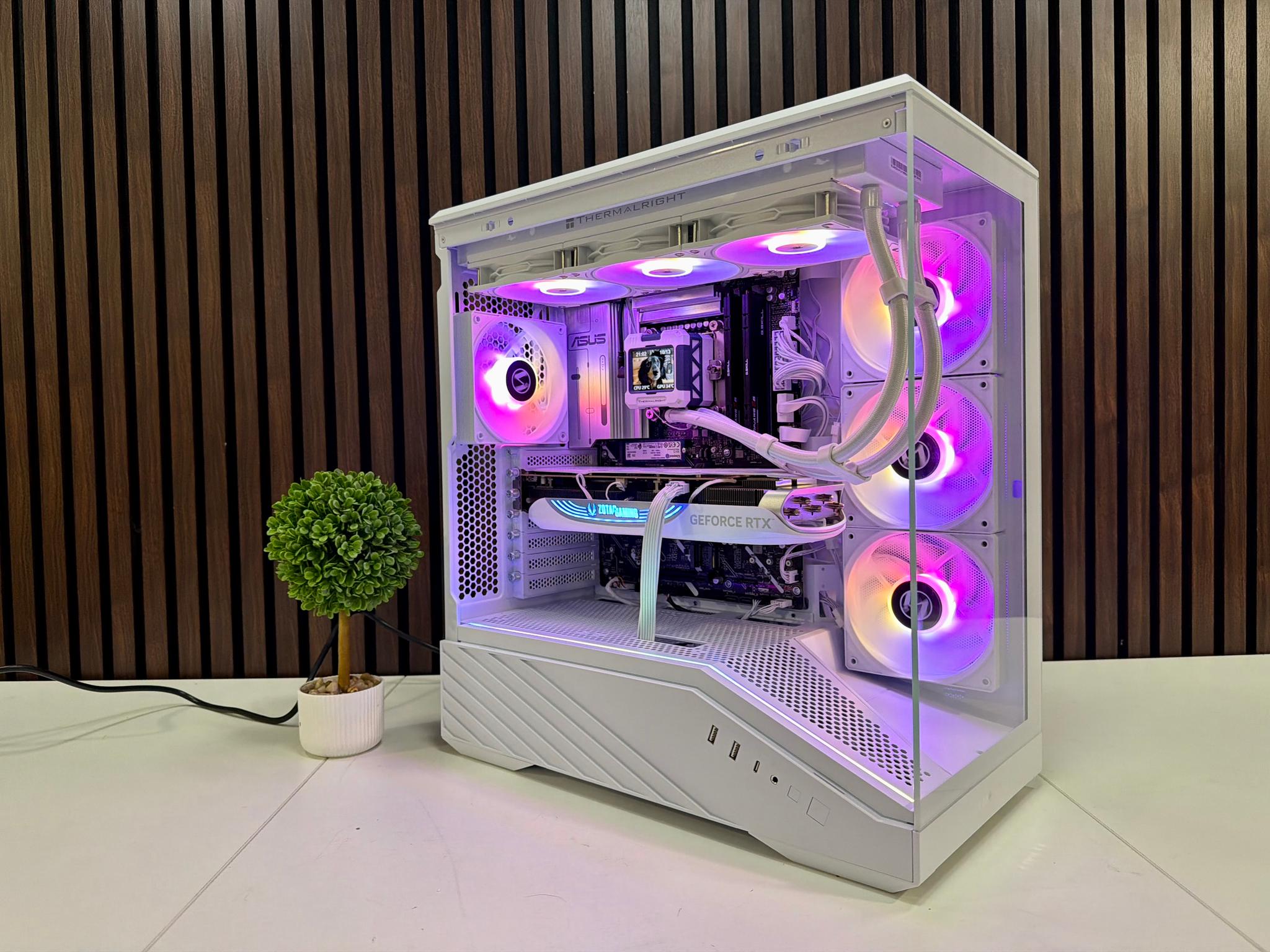 RTX 4080 | Intel Ultra 9 285k | 32GB DDR5 | 2TB M.2 | 1000 Watt Gold PSU | LCD AIO