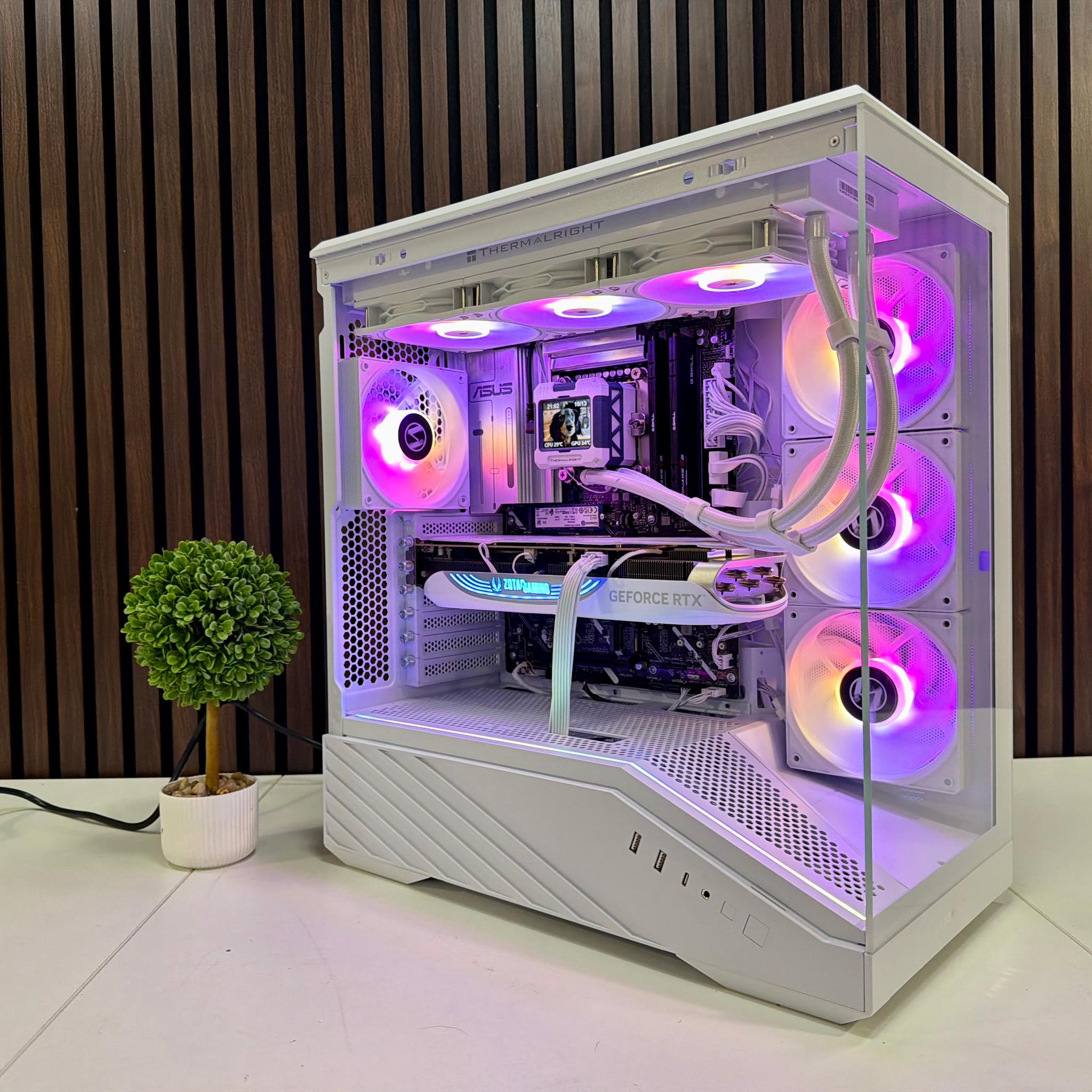RTX 4080 | Intel Ultra 9 285k | 32GB DDR5 | 2TB M.2 | 1000 Watt Gold PSU | LCD AIO