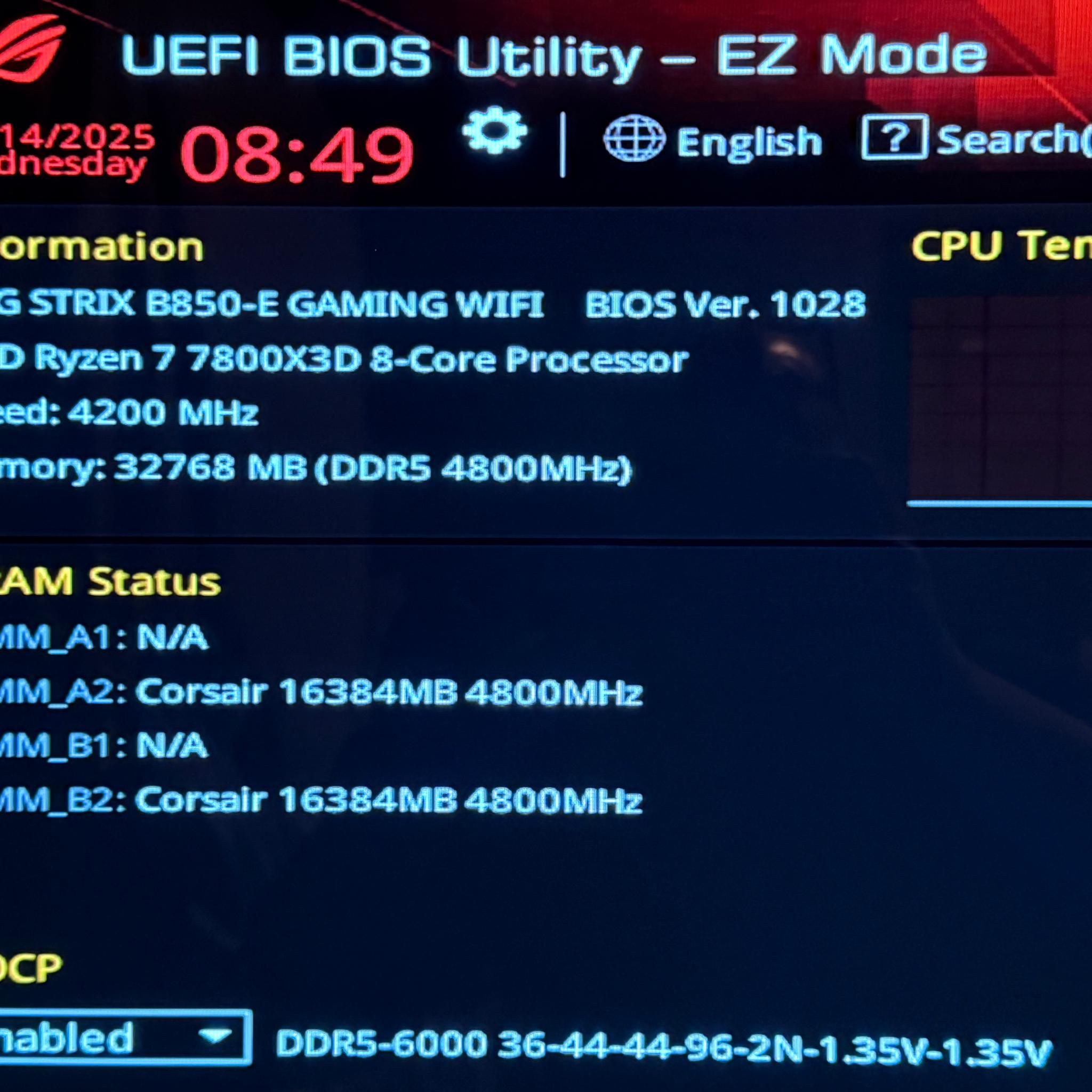 7800X3D LIKE NEW