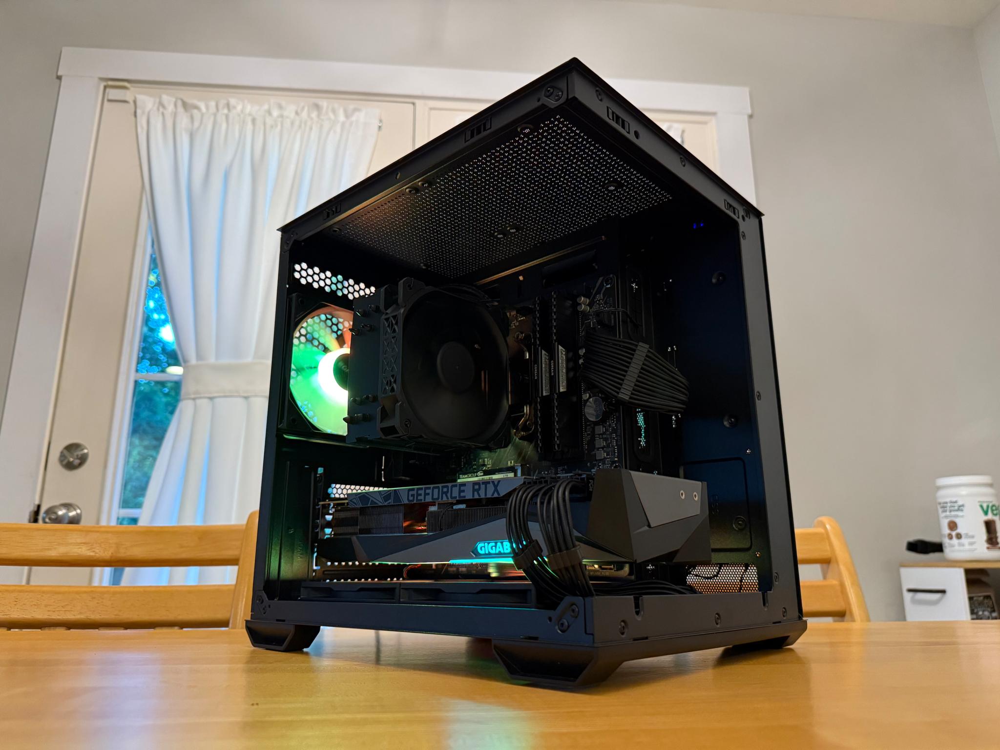 🖤😩| RTX 3080, Ryzen 5 5600, 32gb Ram, 1tb SSD WiFi Equipped ARGB Gaming PC