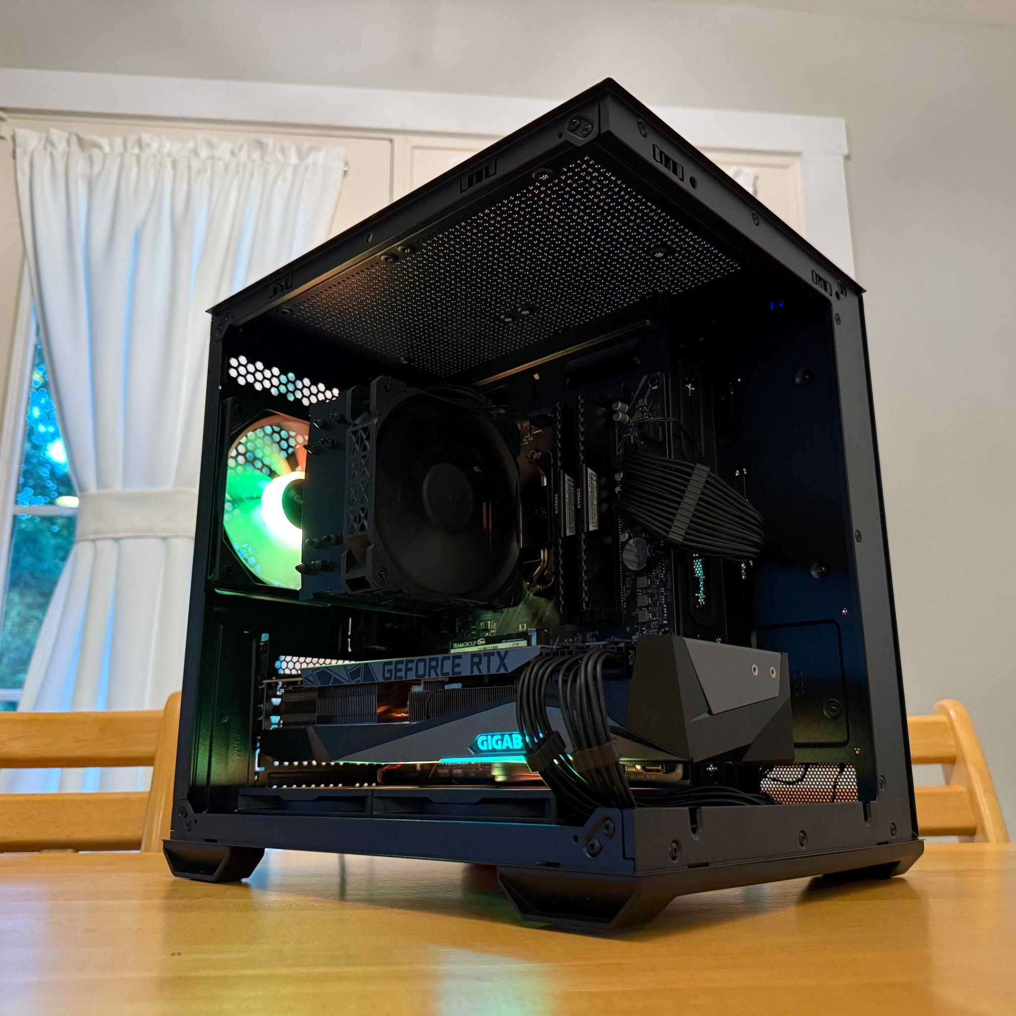 🖤😩| RTX 3080, Ryzen 5 5600, 32gb Ram, 1tb SSD WiFi Equipped ARGB Gaming PC