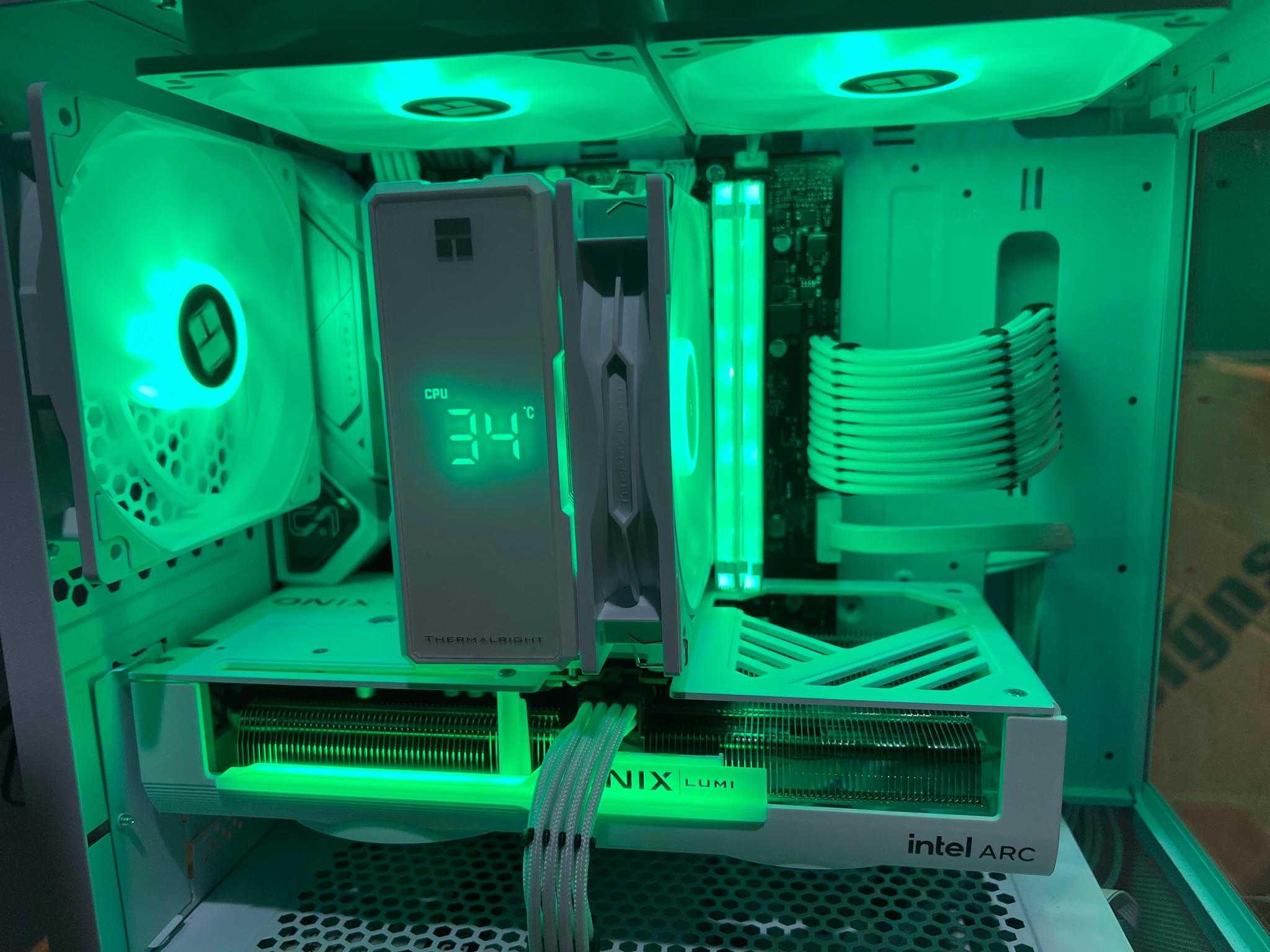 i5-12600kF / Arc B580 “LUMI White” Gaming PC