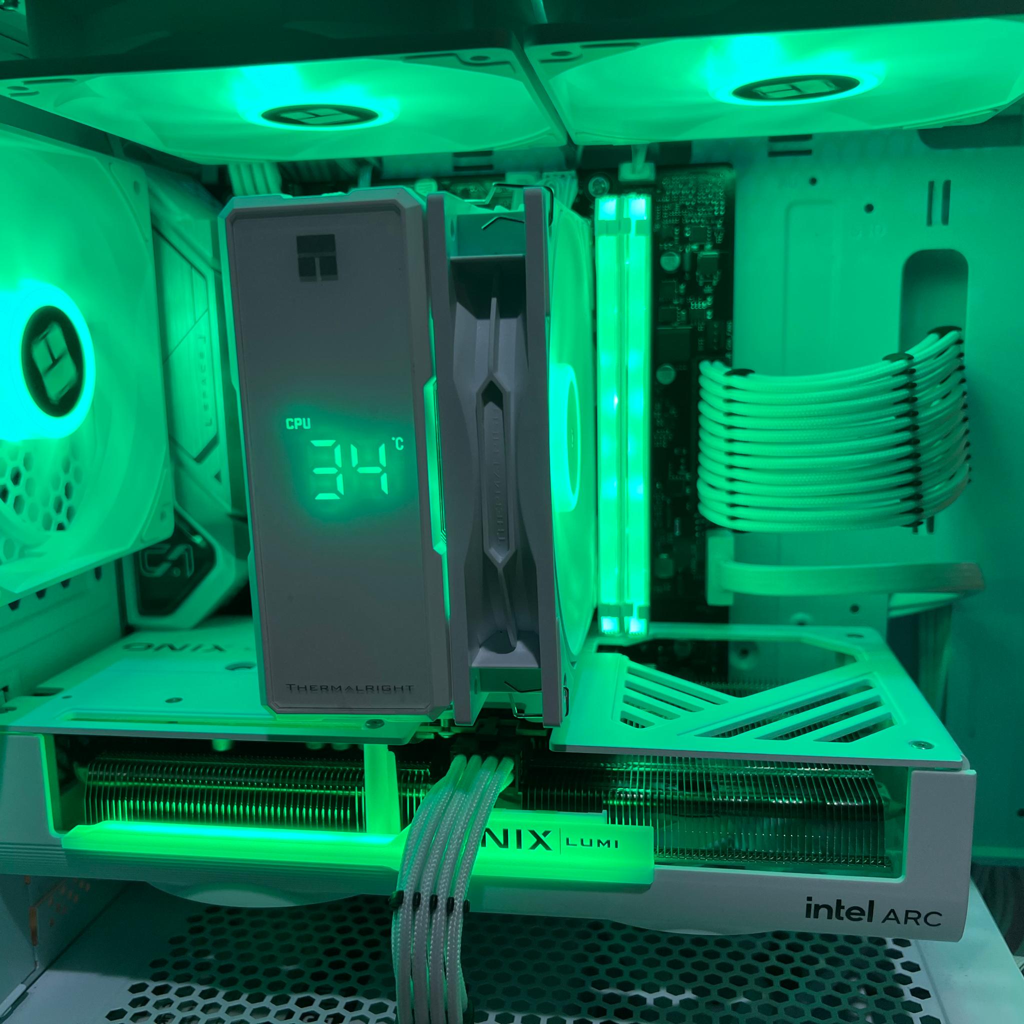 i5-12600kF / Arc B580 “LUMI White” Gaming PC