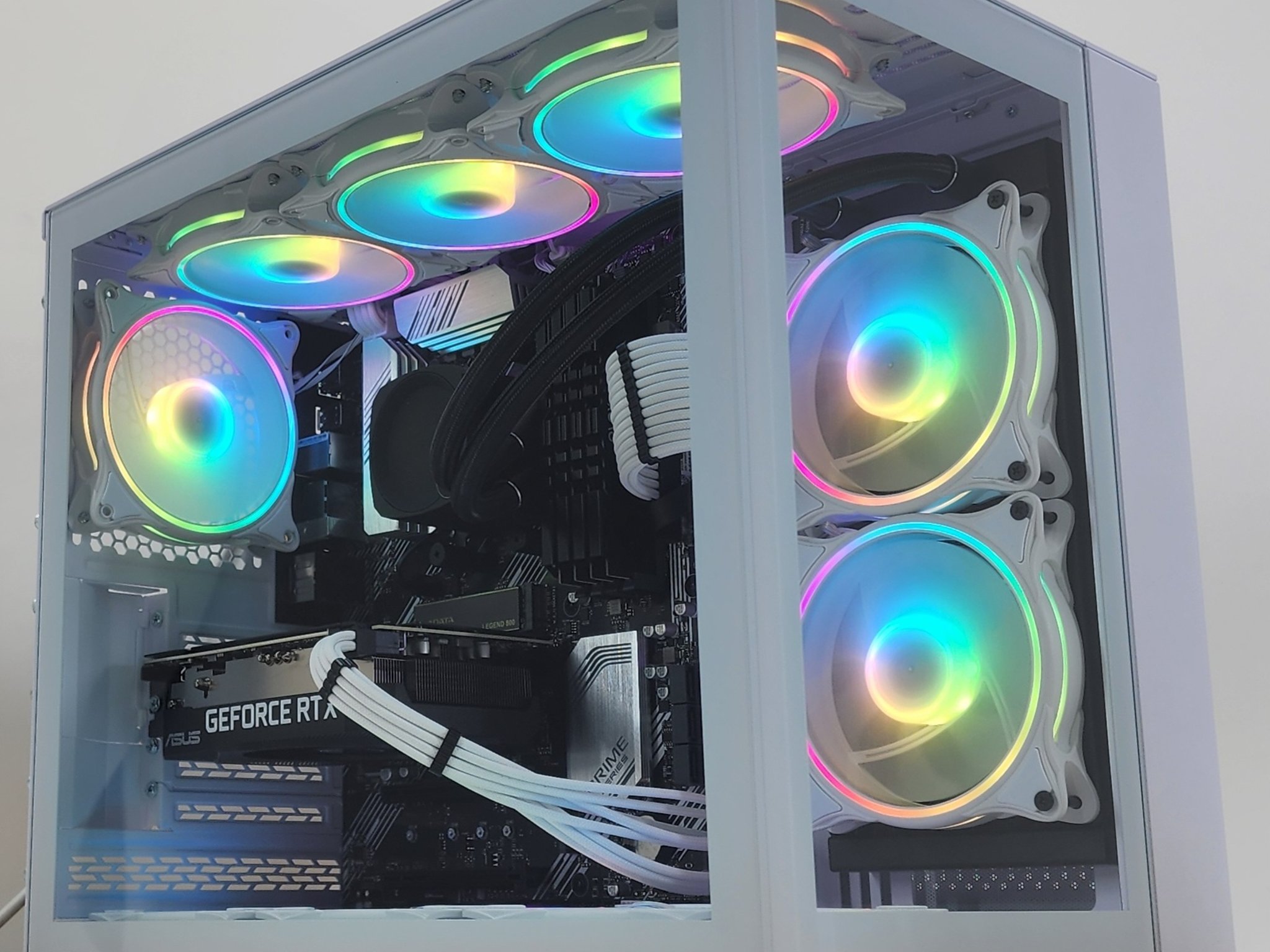 Gaming PC Ryzen 7 3700X 32GB RAM 1TB SSD RTX 3060 12GB Windows 11 Computer