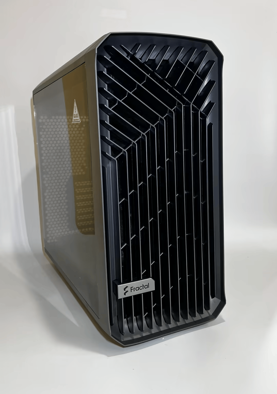 Fractal Design Torrent Gray E-ATX Tempered Glass Window High-Airflow Mid Tower Computer Case