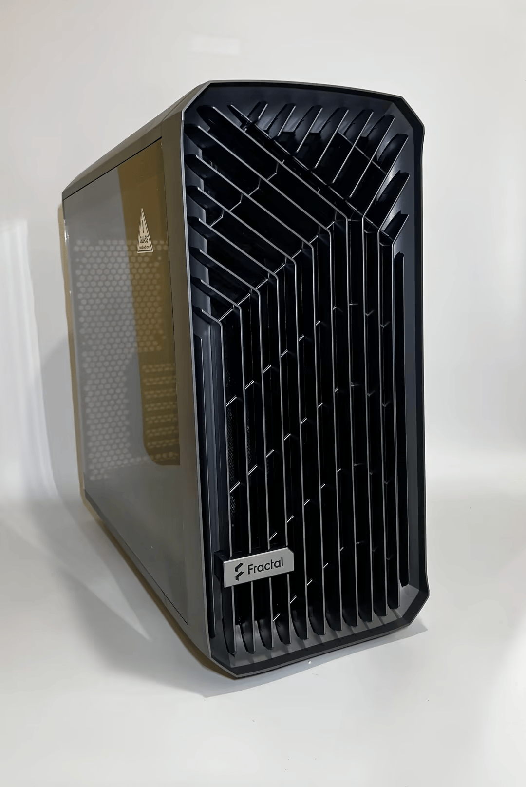 Fractal Design Torrent Gray E-ATX Tempered Glass Window High-Airflow Mid Tower Computer Case