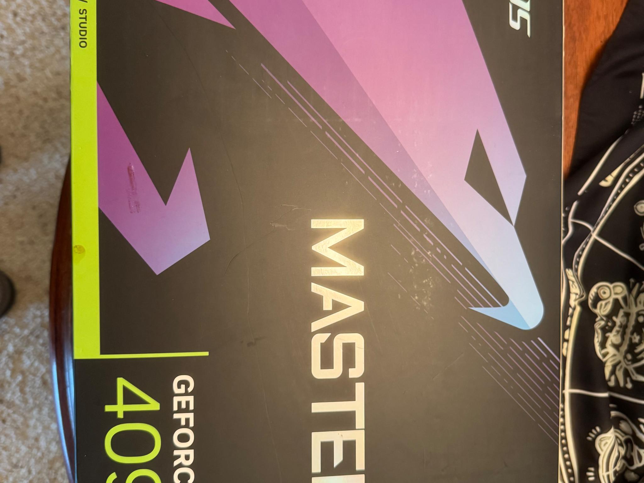 **For Sale** GeForce Rtx 4090 Gigabyte Aorus Master