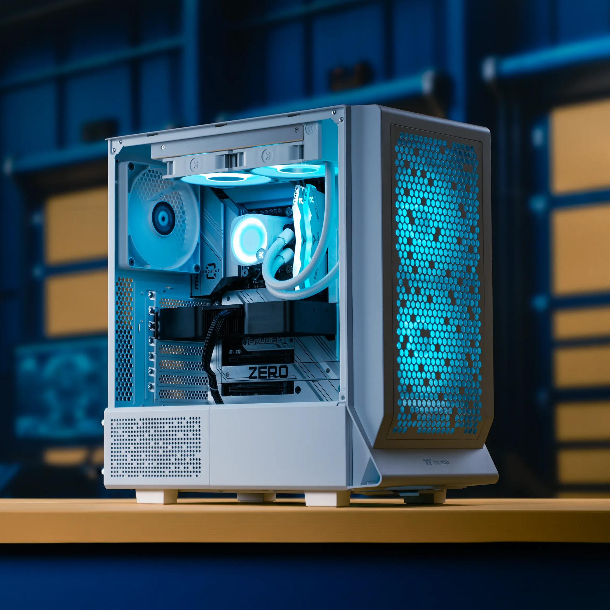 “H1D3W4R3” RTX 4070 SUPER i7 13700KF 32GB Windows 11 PRO 2TB M.2 Workstation Gaming PC