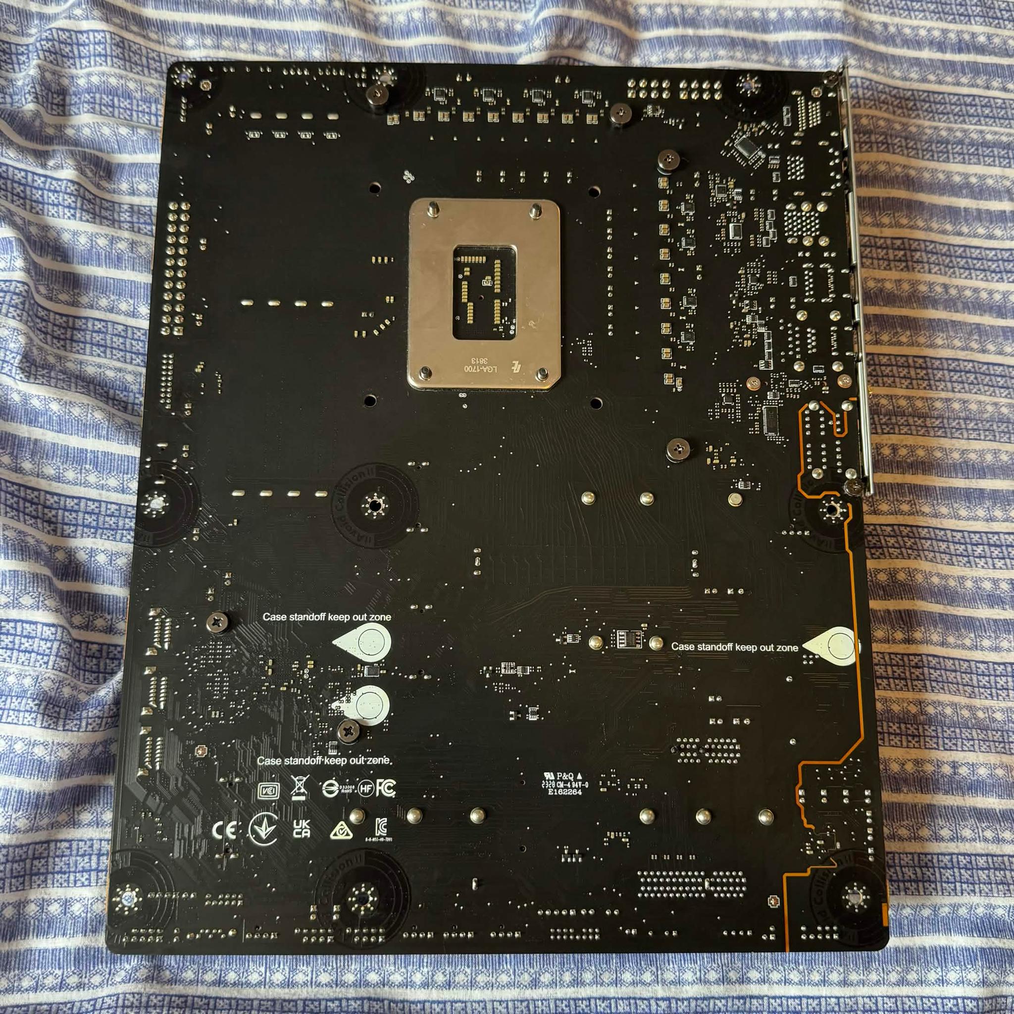 MSI MAG Z790 TOMAHAWK WIFI Motherbaord + Contact Frame