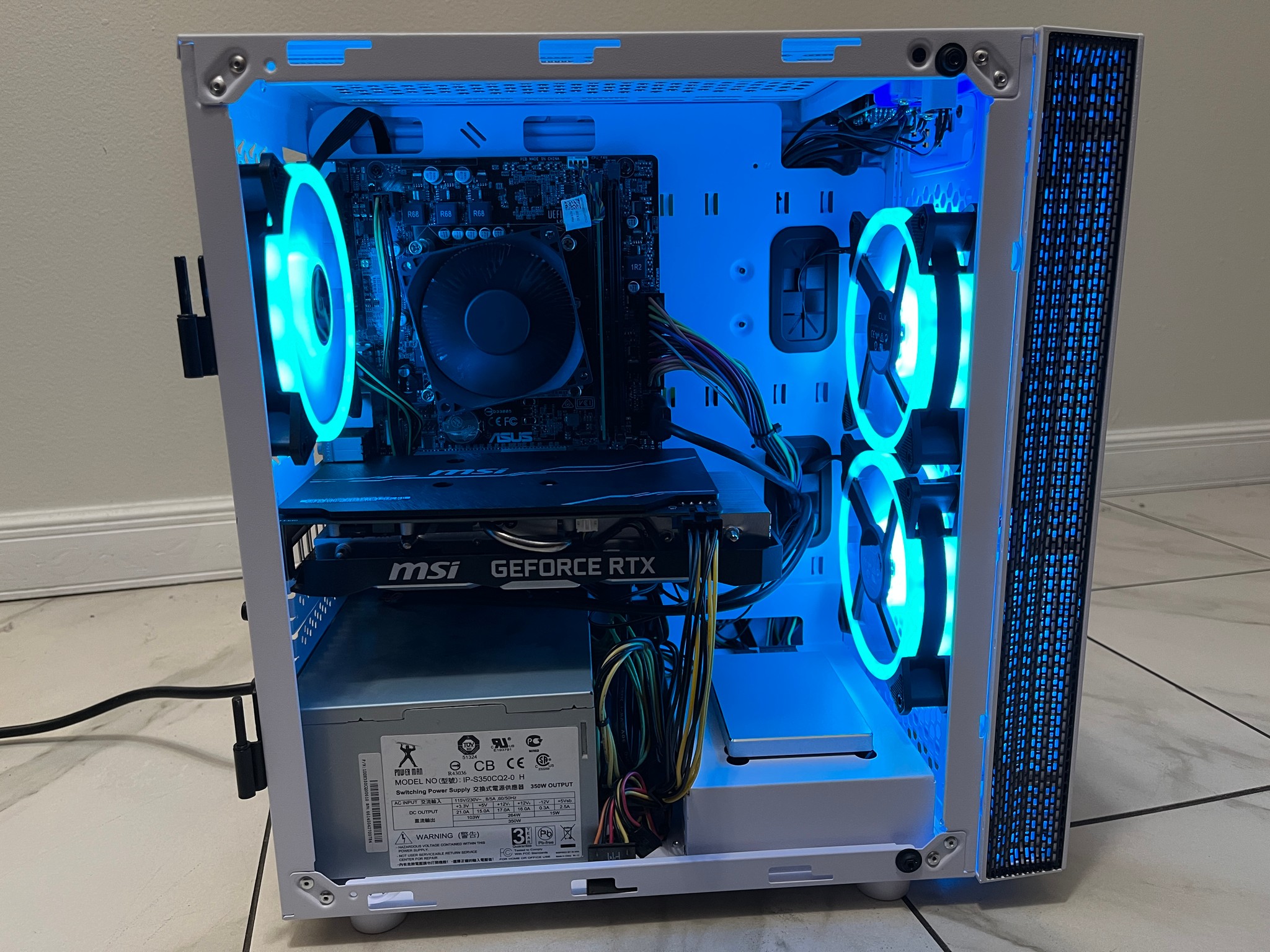 NVIDIA RTX 2060 SUPER, Intel i7-6700, 16GB RAM, 2.1TB Storage - Gaming PC w/Wi-Fi, BT & RGB Remote