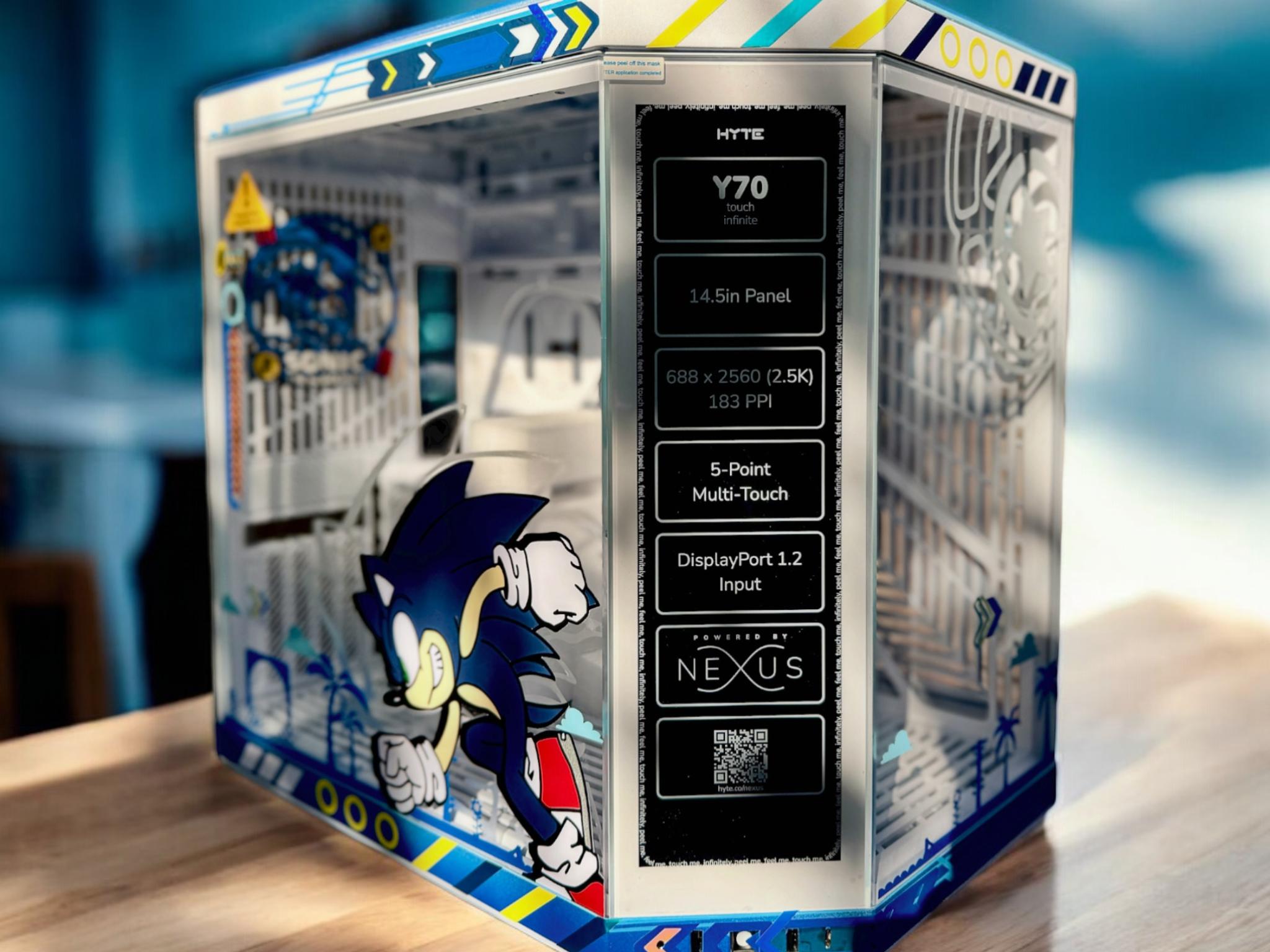 Custom Sonic Themed PC Case - Gotta Go Fast