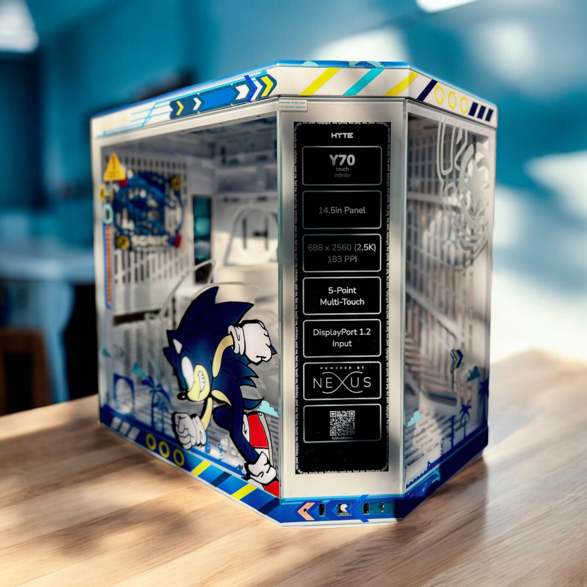 Custom Sonic Themed PC Case - Gotta Go Fast