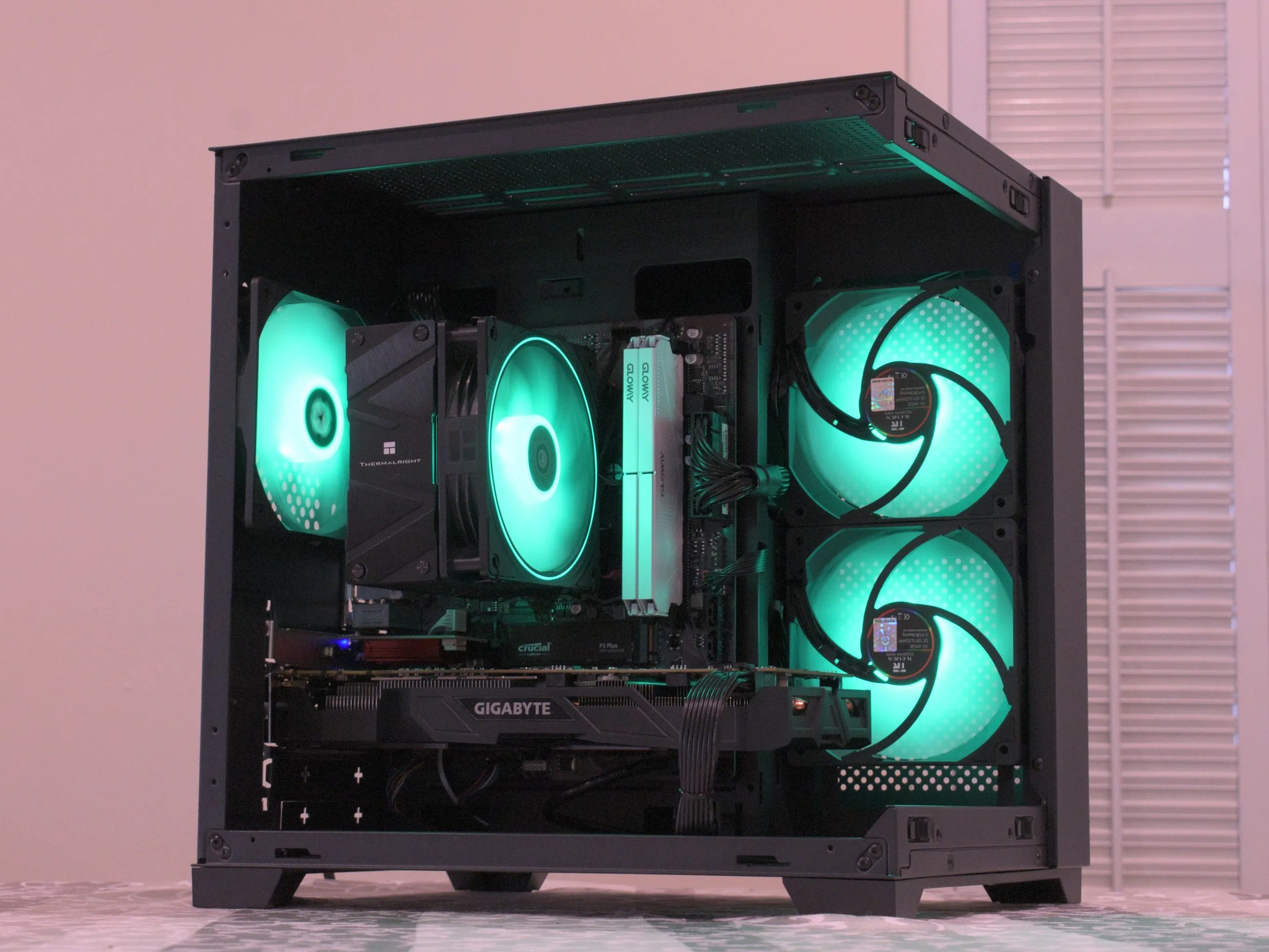 🎮Budget Gamer🎮 Ryzen 5 3600 | GTX 1070 8GB | 16GB DDR4 | 1TB nVME SSD | 1080p Black Gaming PC RGB