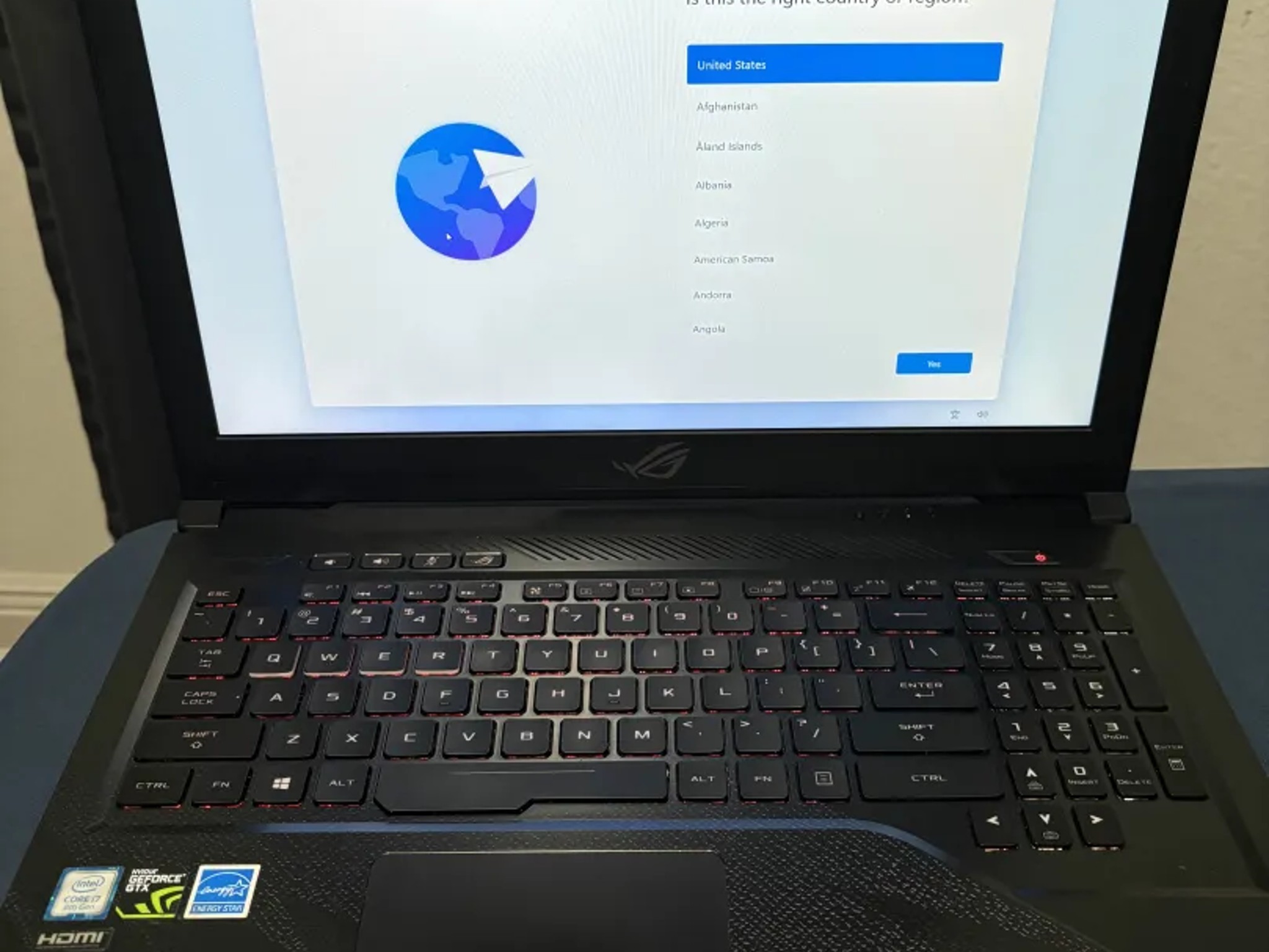ASUS ROG Strix GL503GE Hero Edition Gaming Laptop 15.6" 120Hz i7-8750H GTX 1050 Ti 32GB RAM 1 TB