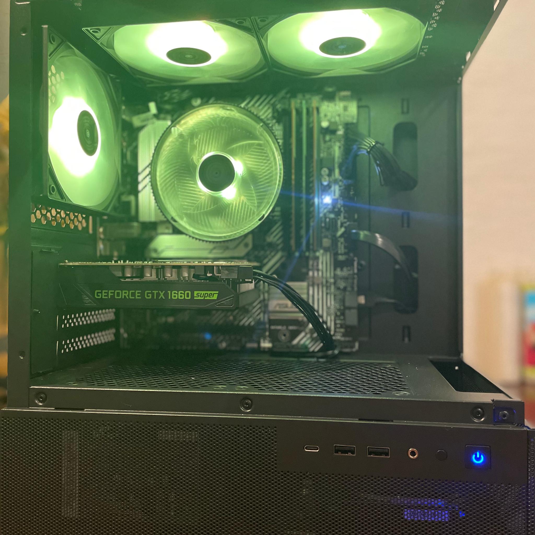 Gaming PC | GEFORCE 1660 SUPER | INTEL I5-10400| 24GB RAM | WINDOWS 11 | WIFI & BT