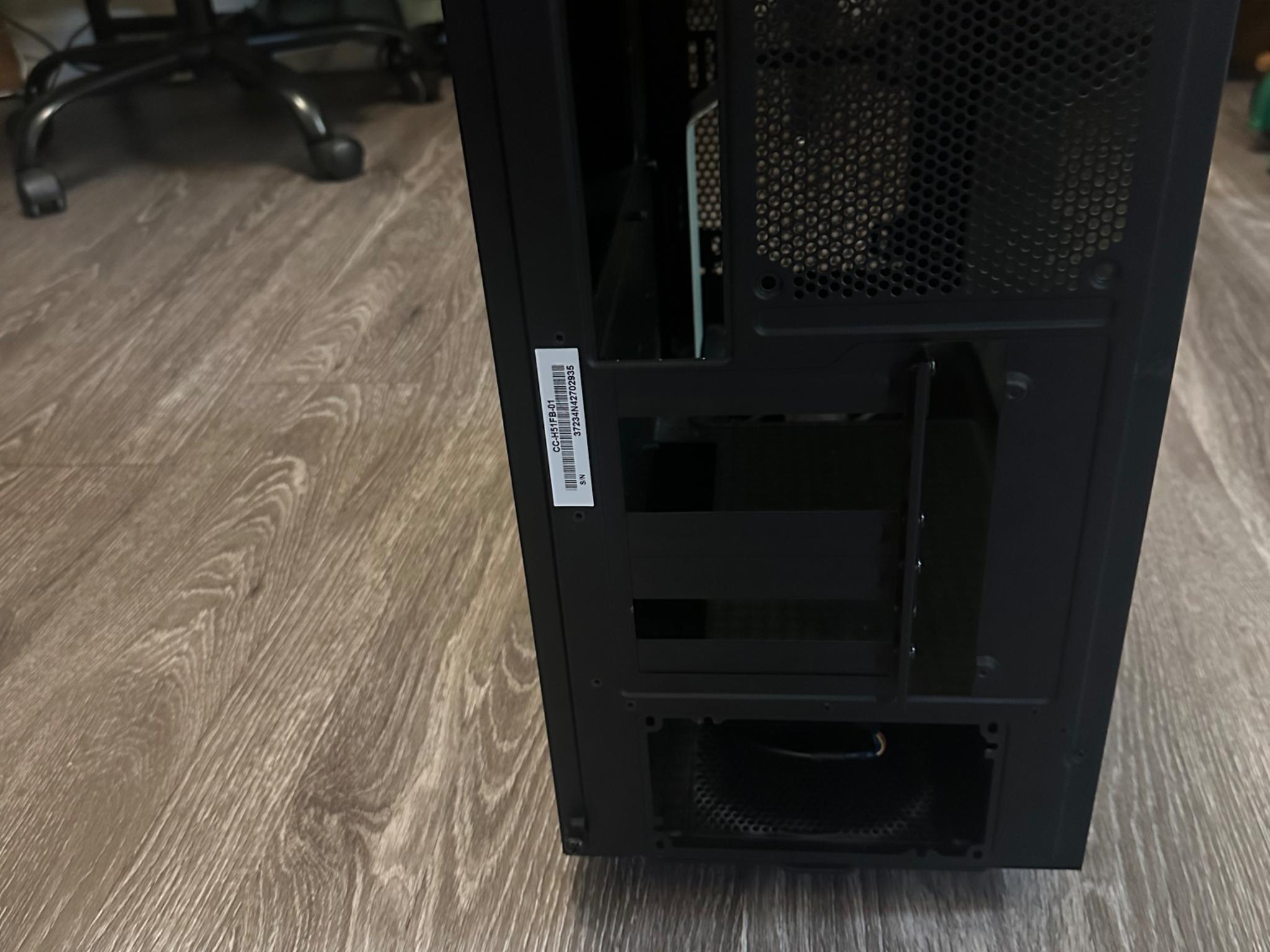NZXT H5 Flow ATX mid tower PC case