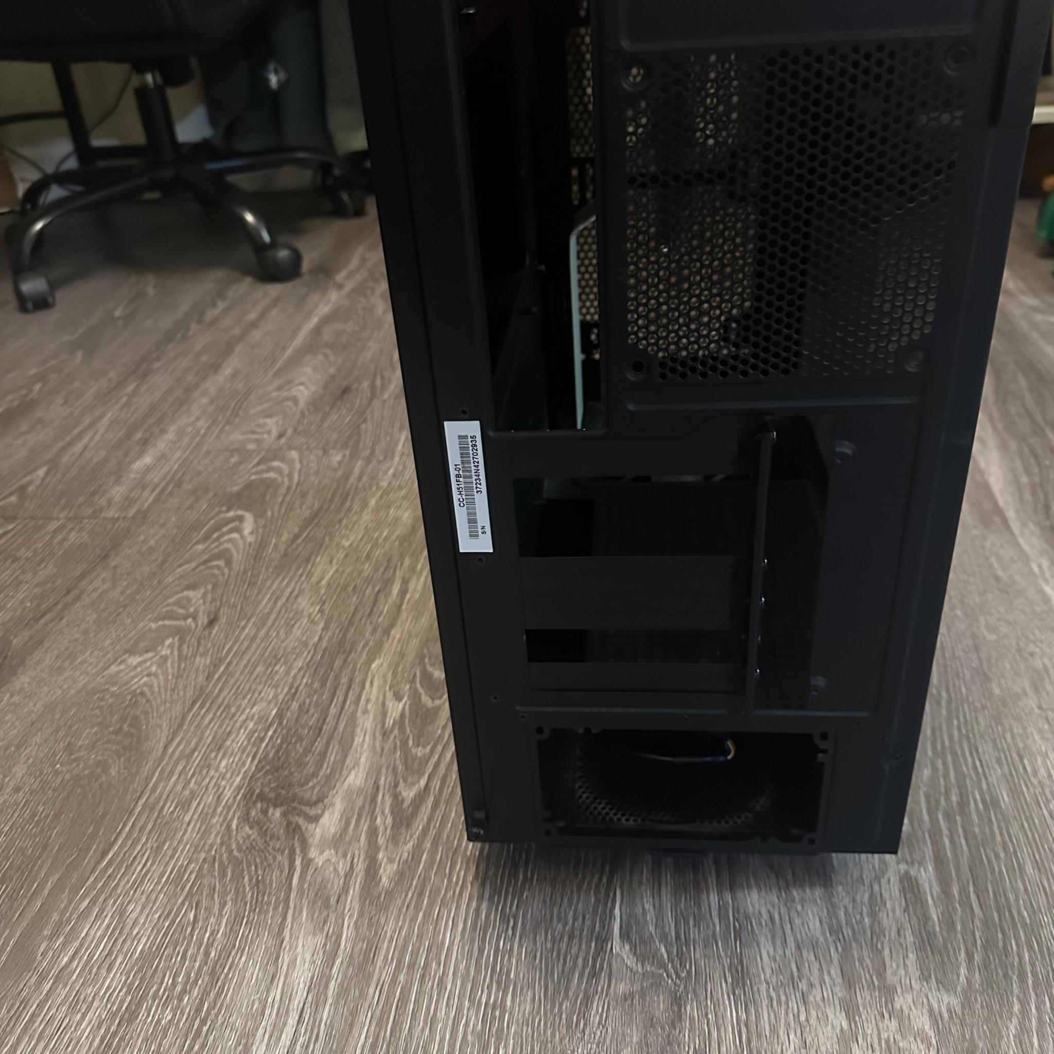 NZXT H5 Flow ATX mid tower PC case