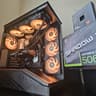 BLACK GAMING PC 1440p 5060ti 16GB RYZEN 5 7600x