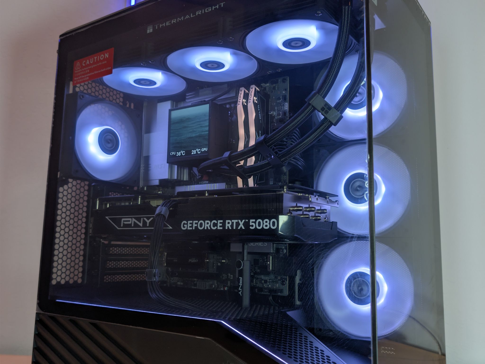 GeForce RTX 5080 Custom Gaming PC - Ryzen 7 9850X3D, 32GB RAM