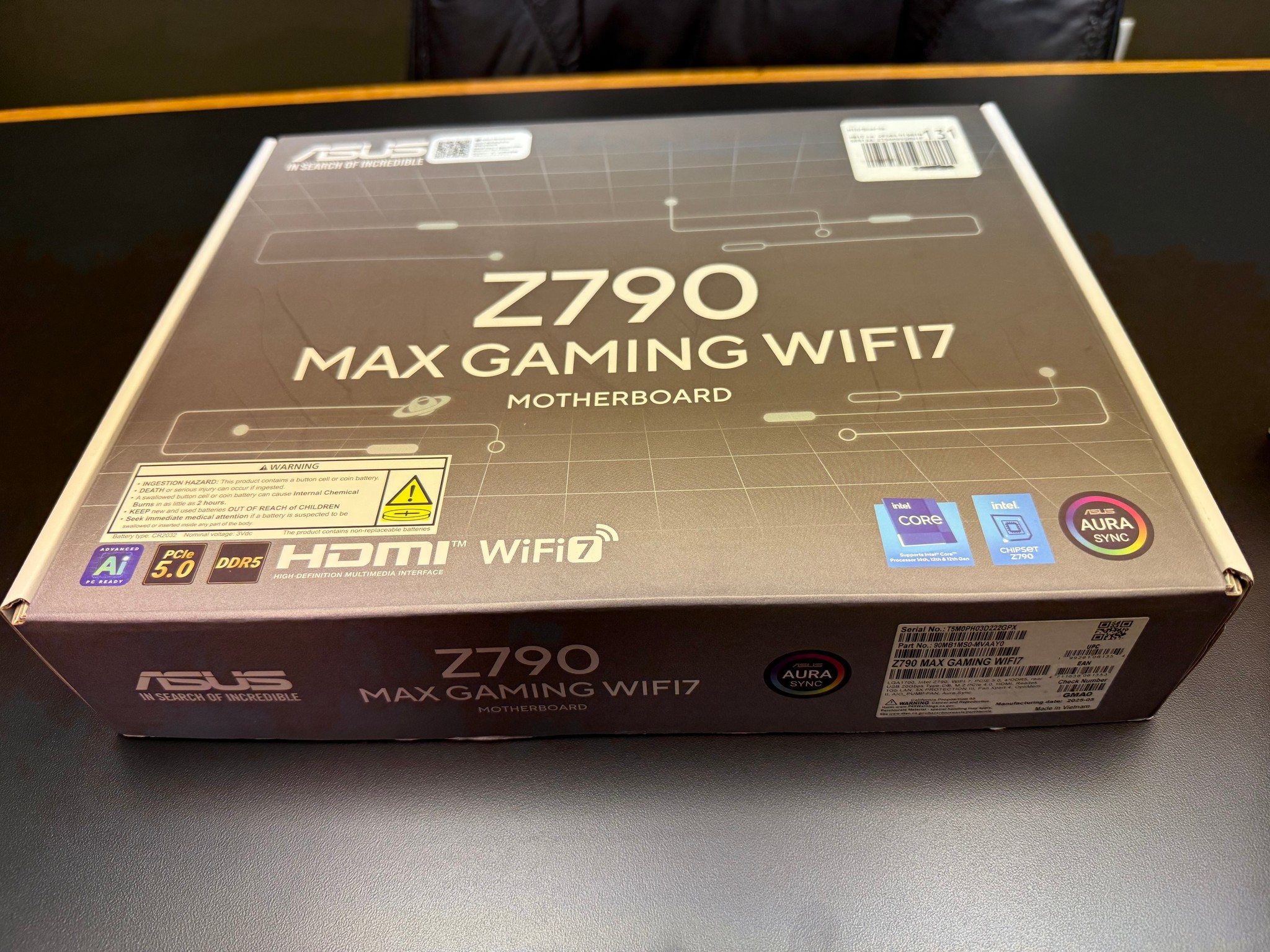 ASUS Z790 MAX GAMING WIFI7