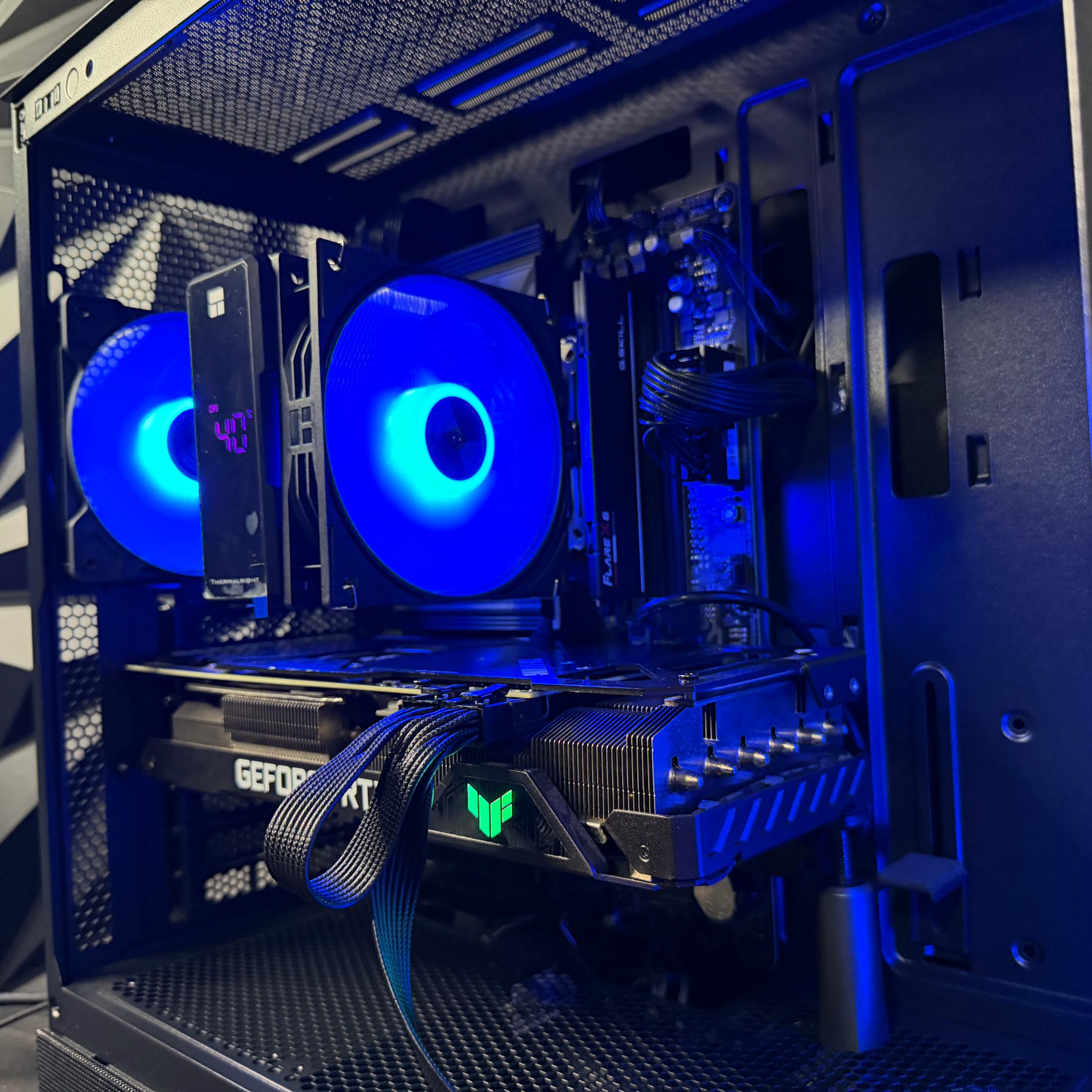 🖤🔥 BLACK CARBON 🔥🖤 Ryzen 5 7600X| RTX 3070Ti| 1 TB NVMe| 16 GB DDR5| 650W PSU