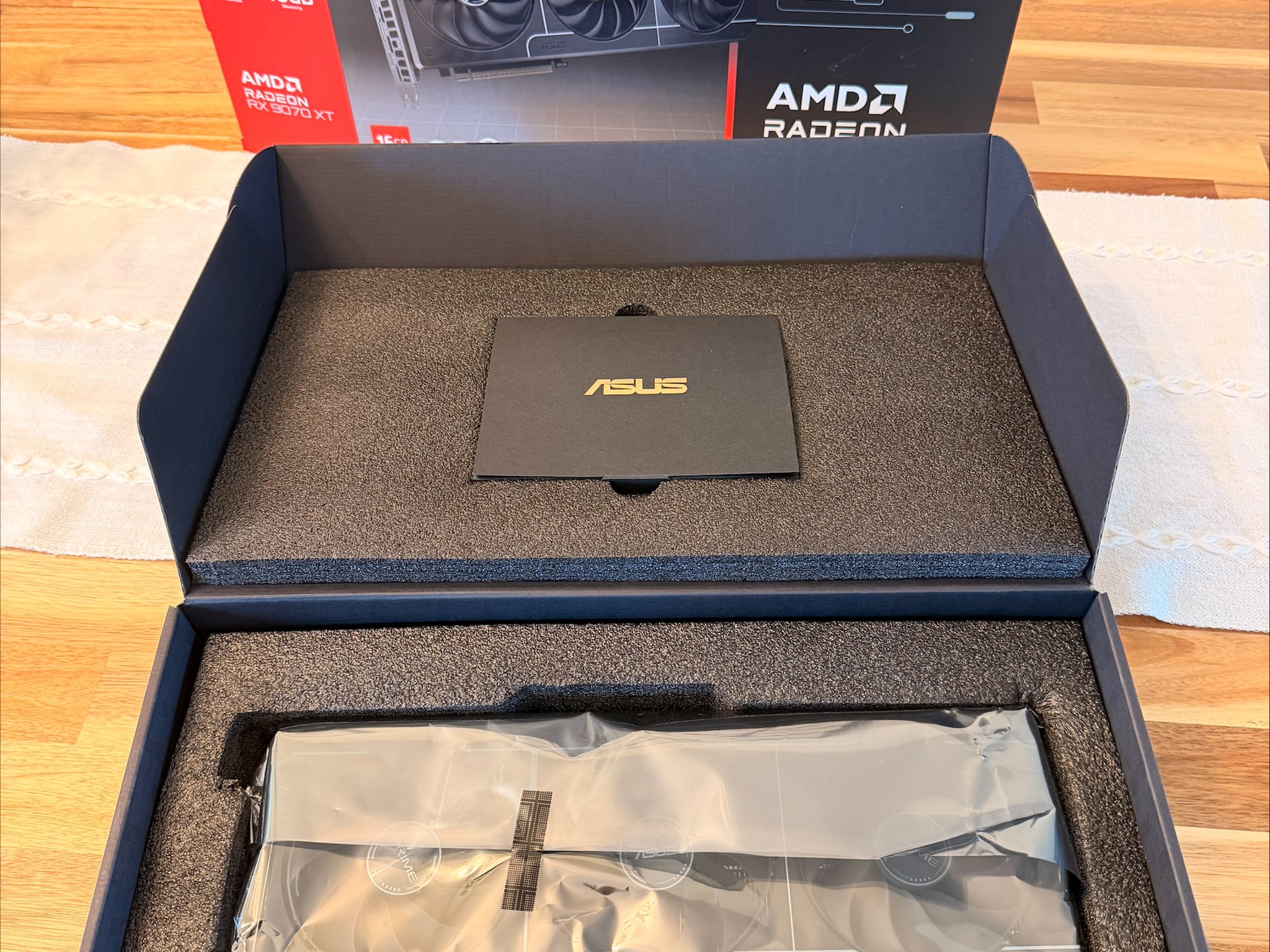 AMD Radeon ASUS Prime RX 9070XT 16GB OC, Brand New