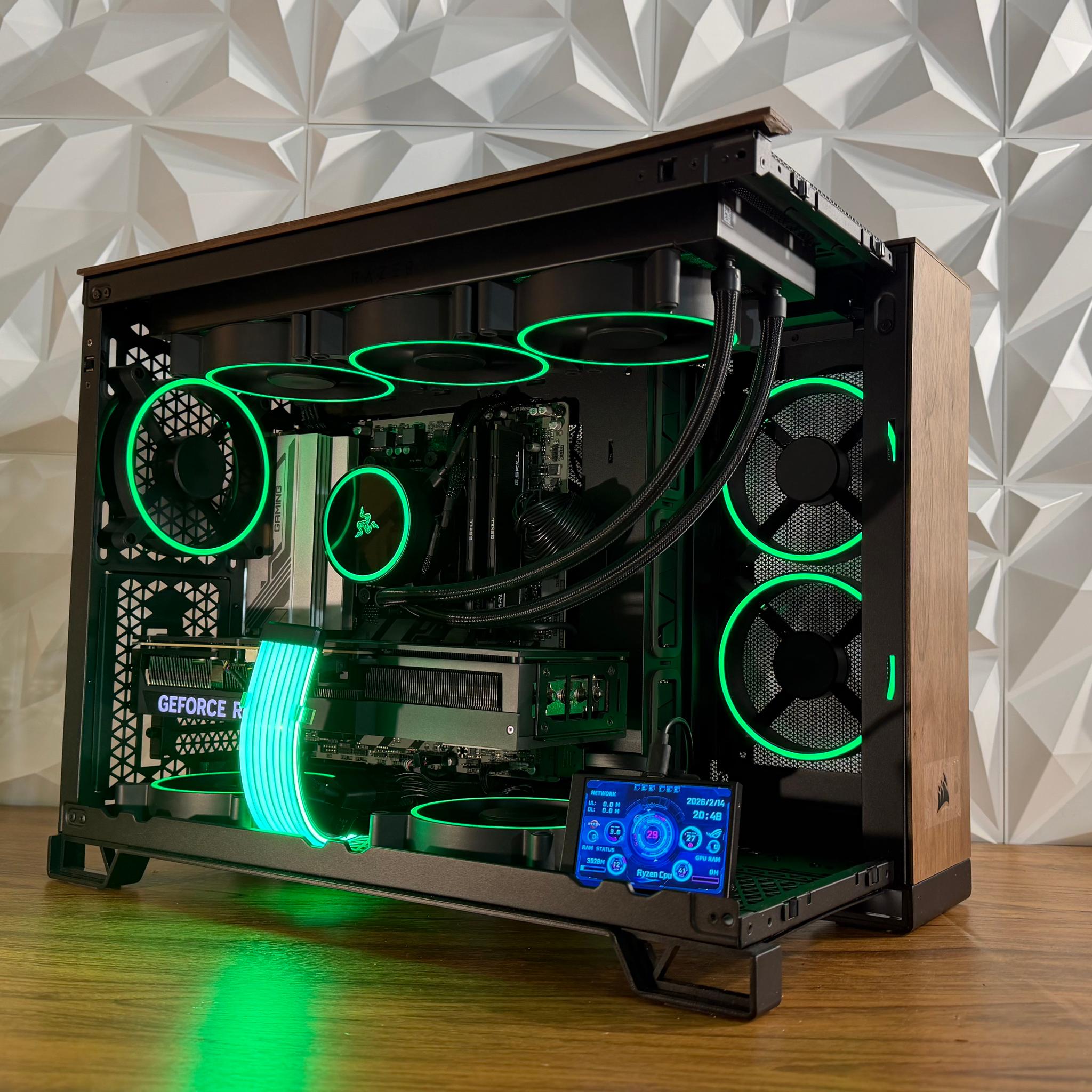 🌲RTX 4080 | 9800x3d/7900X | 32GB DDR5 | 2TB | Windows 11 Pro 🌲 “WOODLAND PHANTOM”