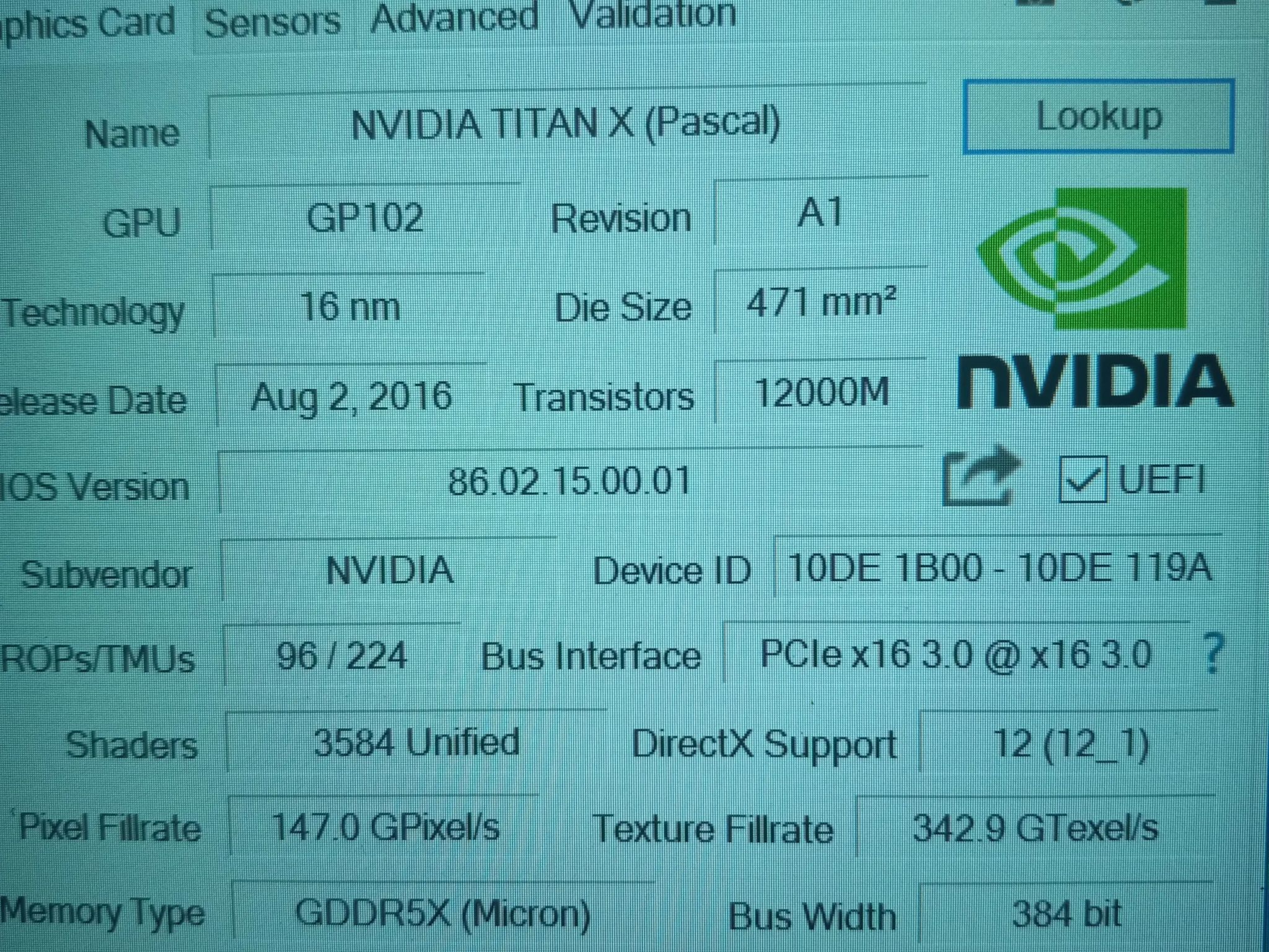 I5 9600kf + titan x pascal 12gb system - used