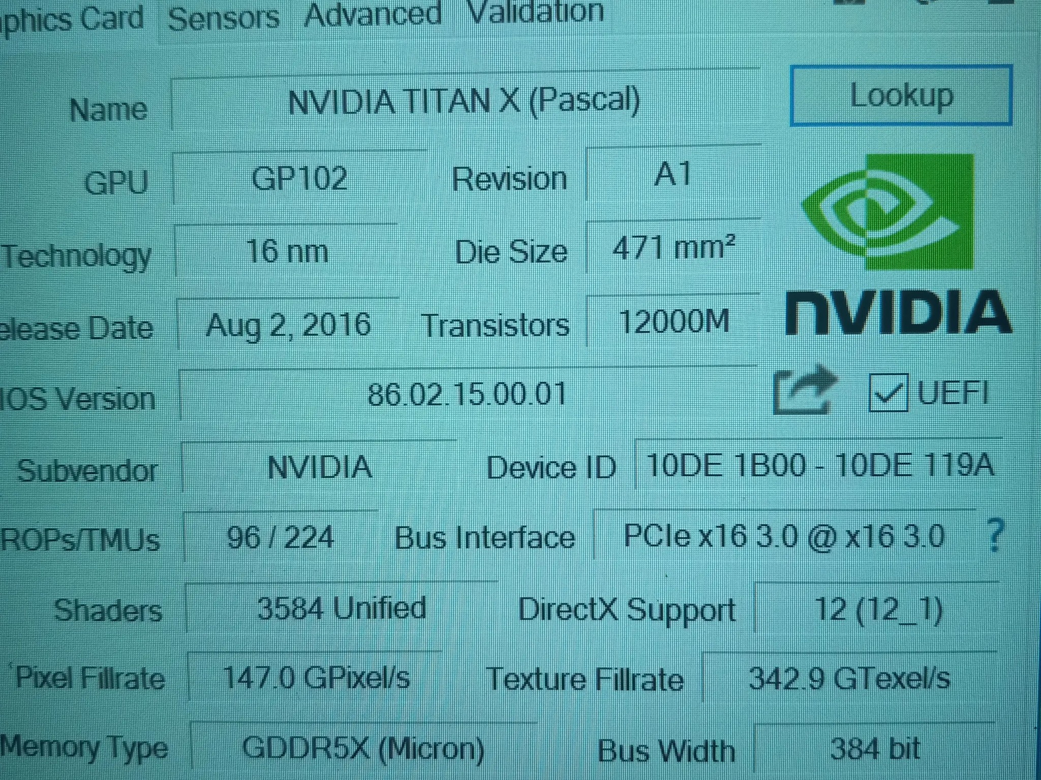 I5 9600kf + titan x pascal 12gb system - used