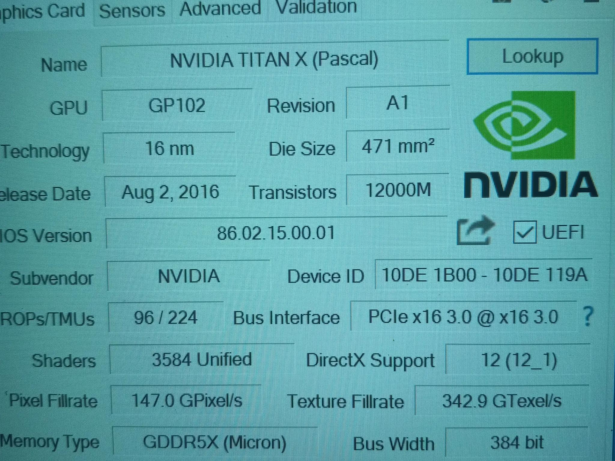 I5 9600kf + titan x pascal 12gb system - used