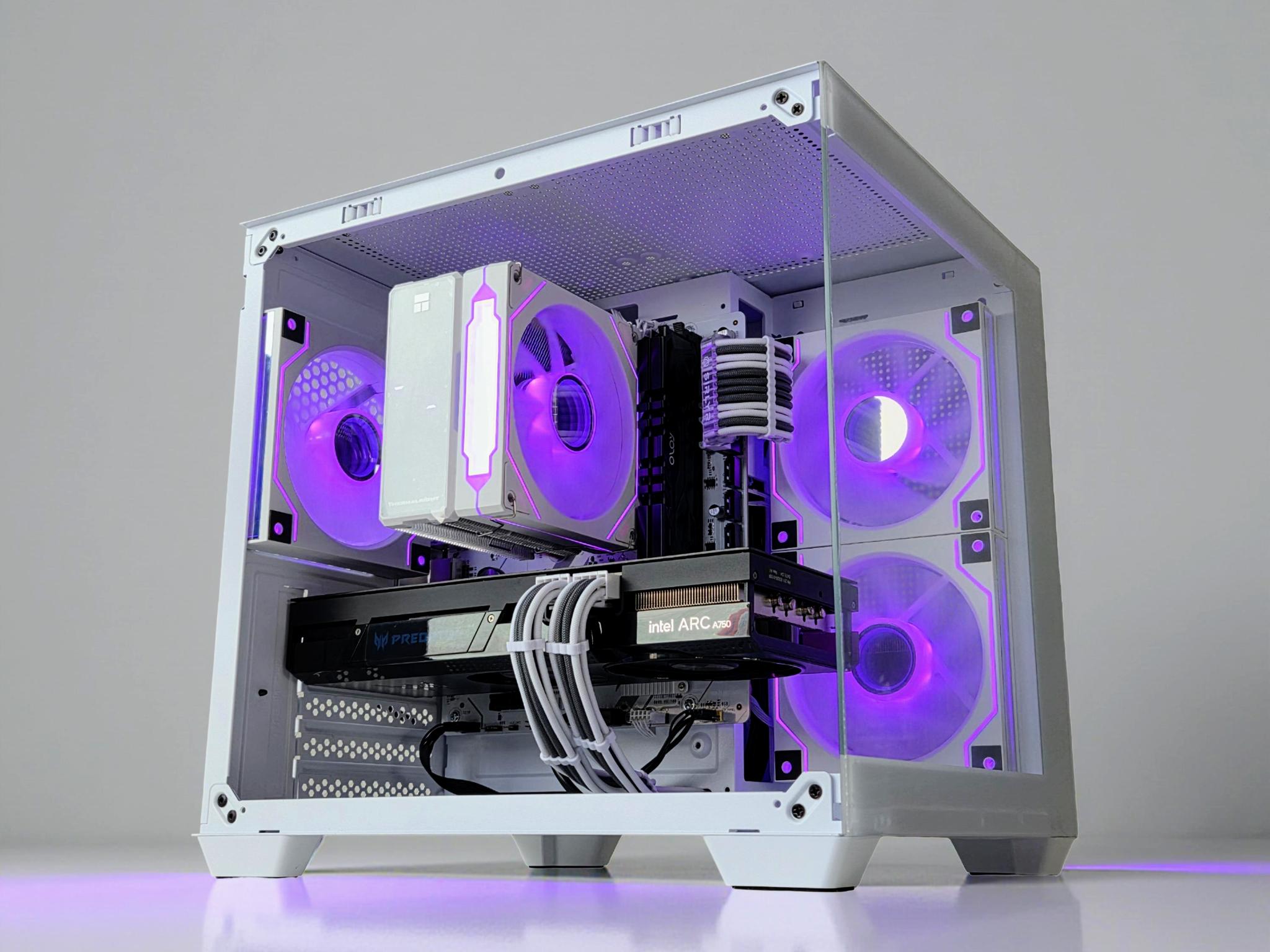 BiFrost❄️Gaming PC❄️Intel ARC 750 8GB❄️AMD Ryzen 5 3600 6 core❄️16GB DDR4❄️500GB NVME SSD