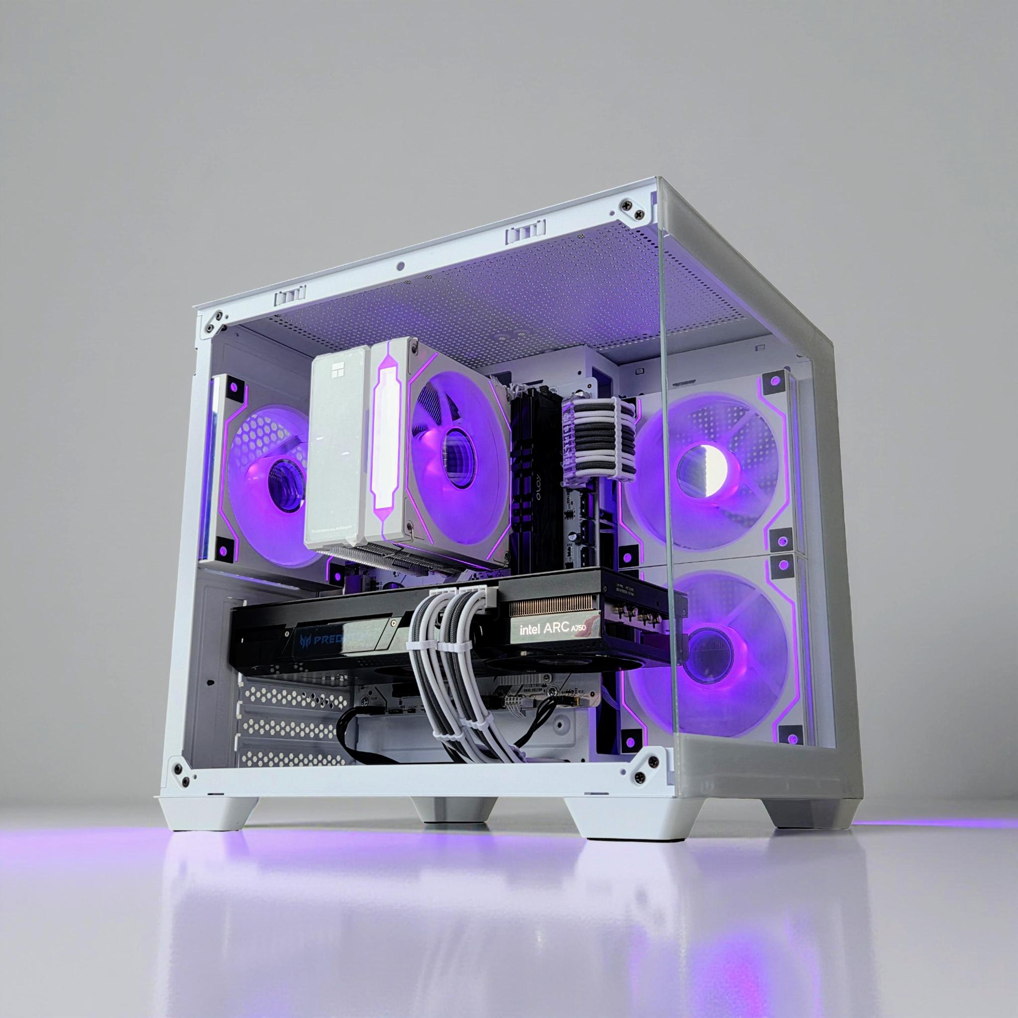 BiFrost❄️Gaming PC❄️Intel ARC 750 8GB❄️AMD Ryzen 5 3600 6 core❄️16GB DDR4❄️500GB NVME SSD