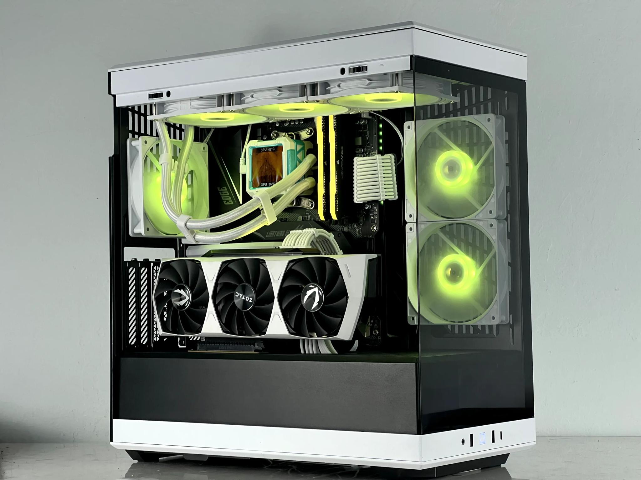 ❄️ 4K Gaming PC❄️  - RTX 3090 24GB, Ryzen 7 5700X3D, 64GB DDR4, 1TB NVMe