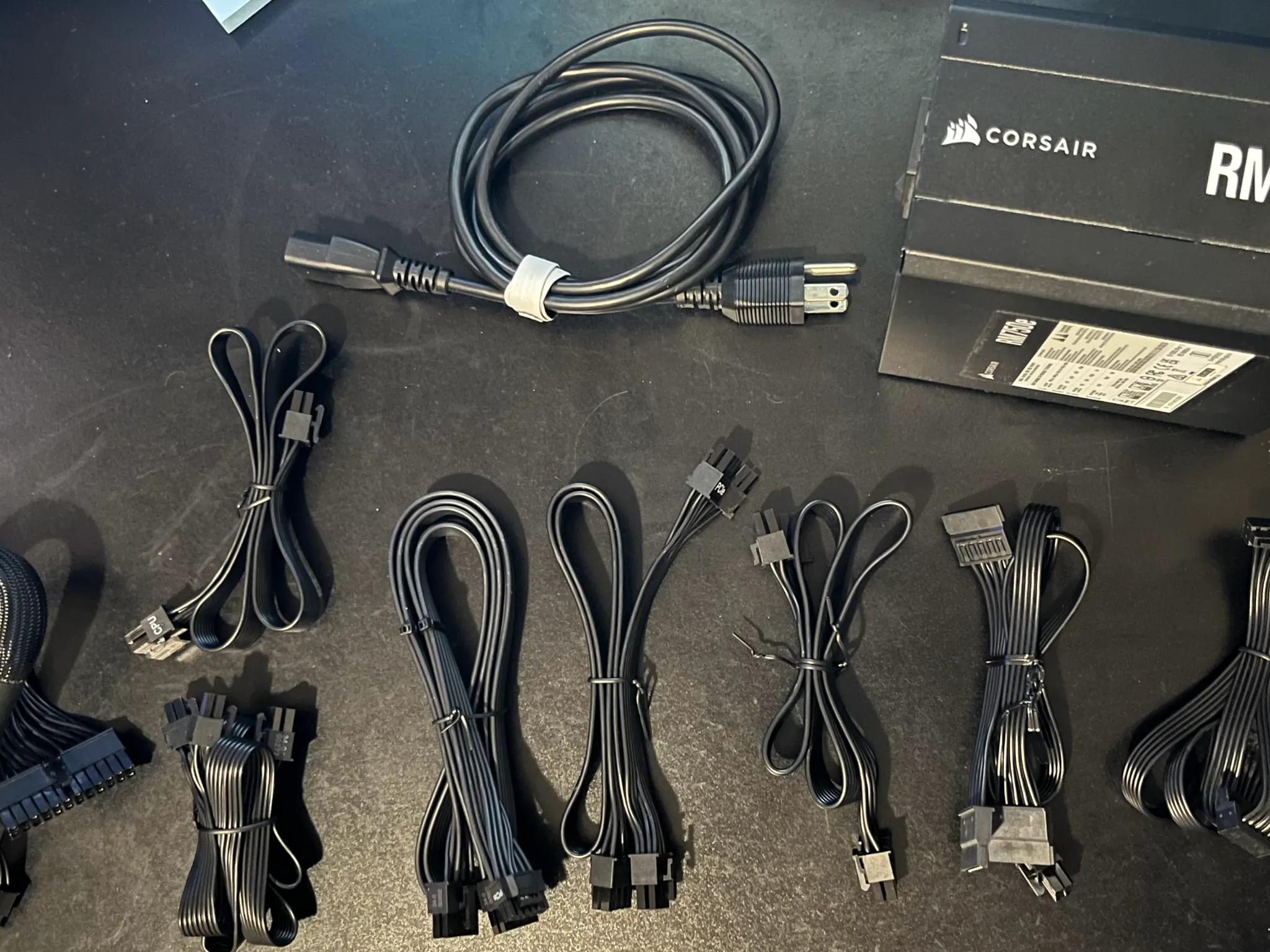 Copy of Corsair RM750e 750W Modular Power Supply | Box Included | All cables Included | Minimal U...